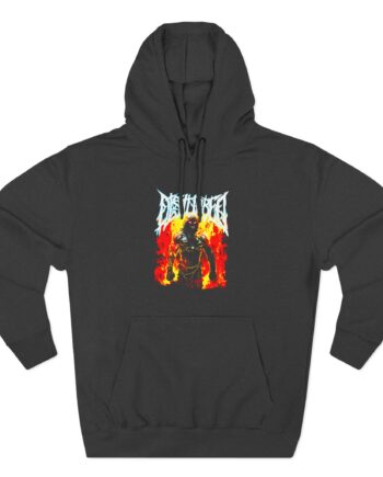 Disturbed Metal Three-Panel Fleece Hoodie