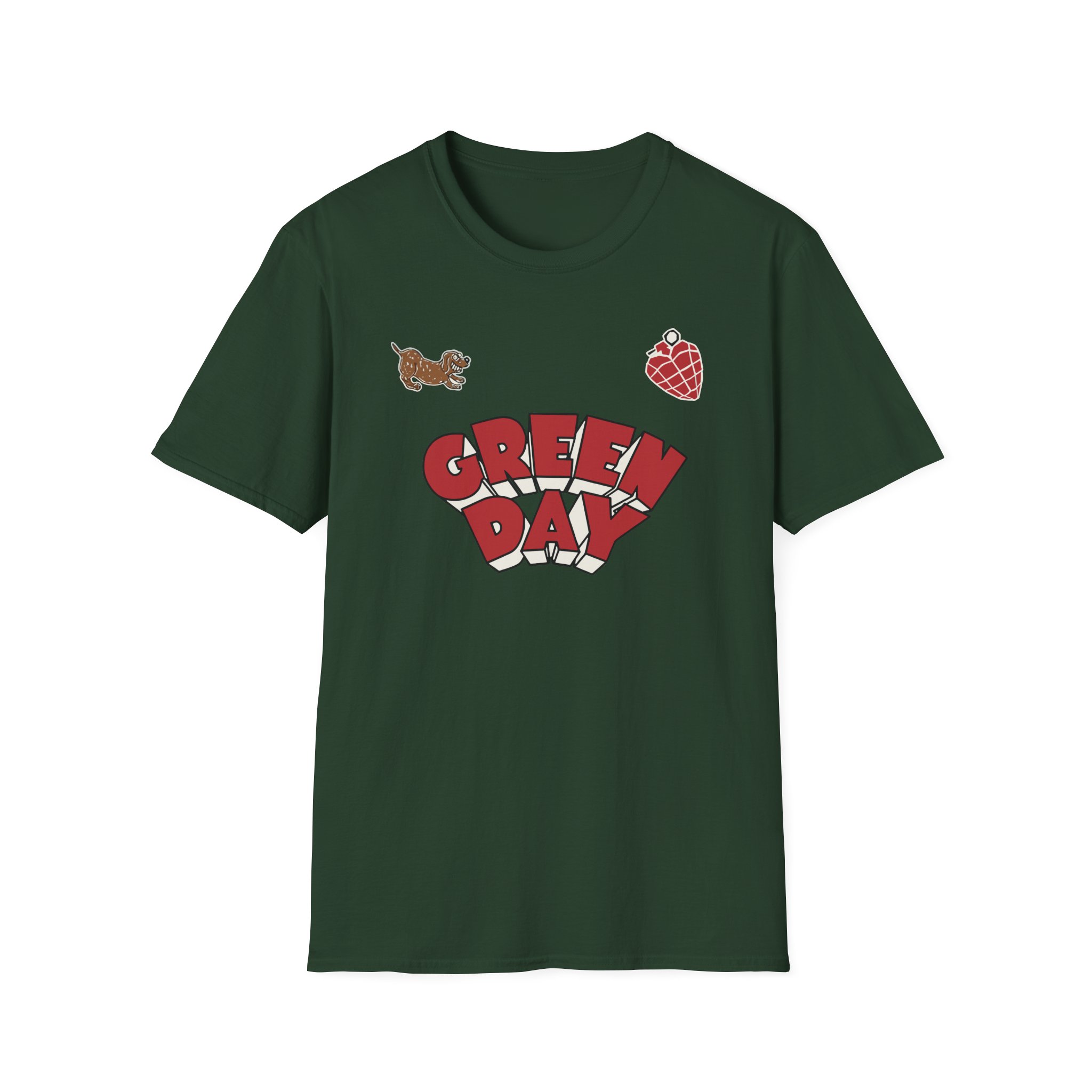 Green Day Saviors Soccer Unisex Softstyle T-Shirt