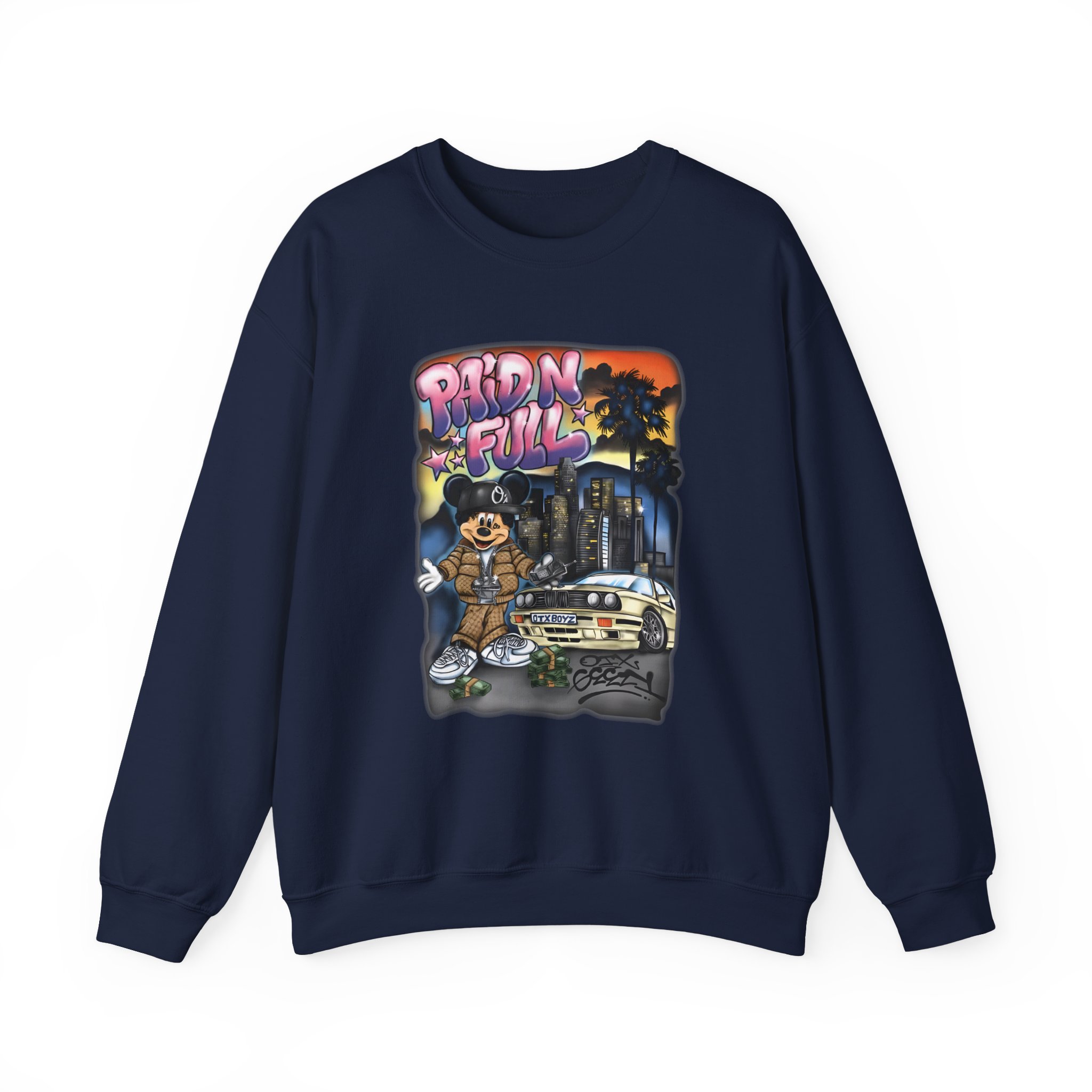 Ohgeesy Paid N Full Unisex Heavy Blendâ„¢ Crewneck Sweatshirt