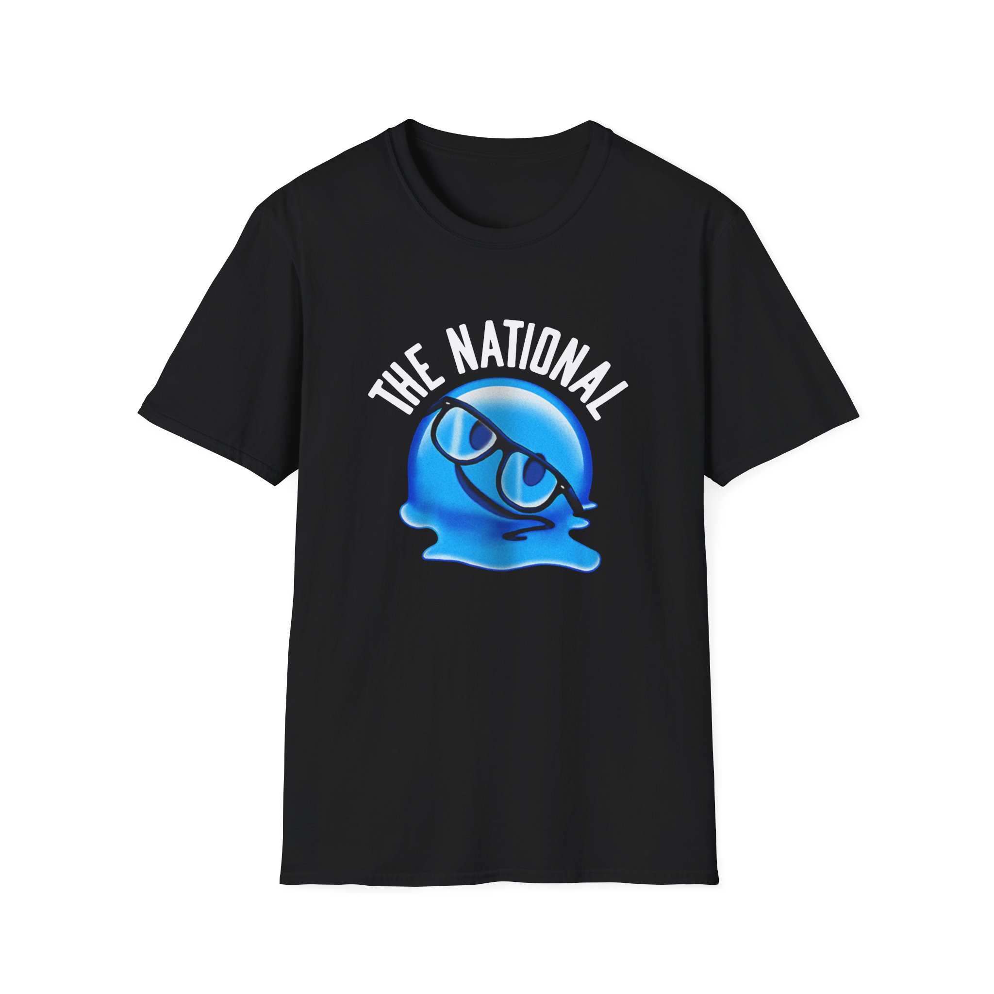 The National Melting Emoji Unisex Softstyle T-shirt