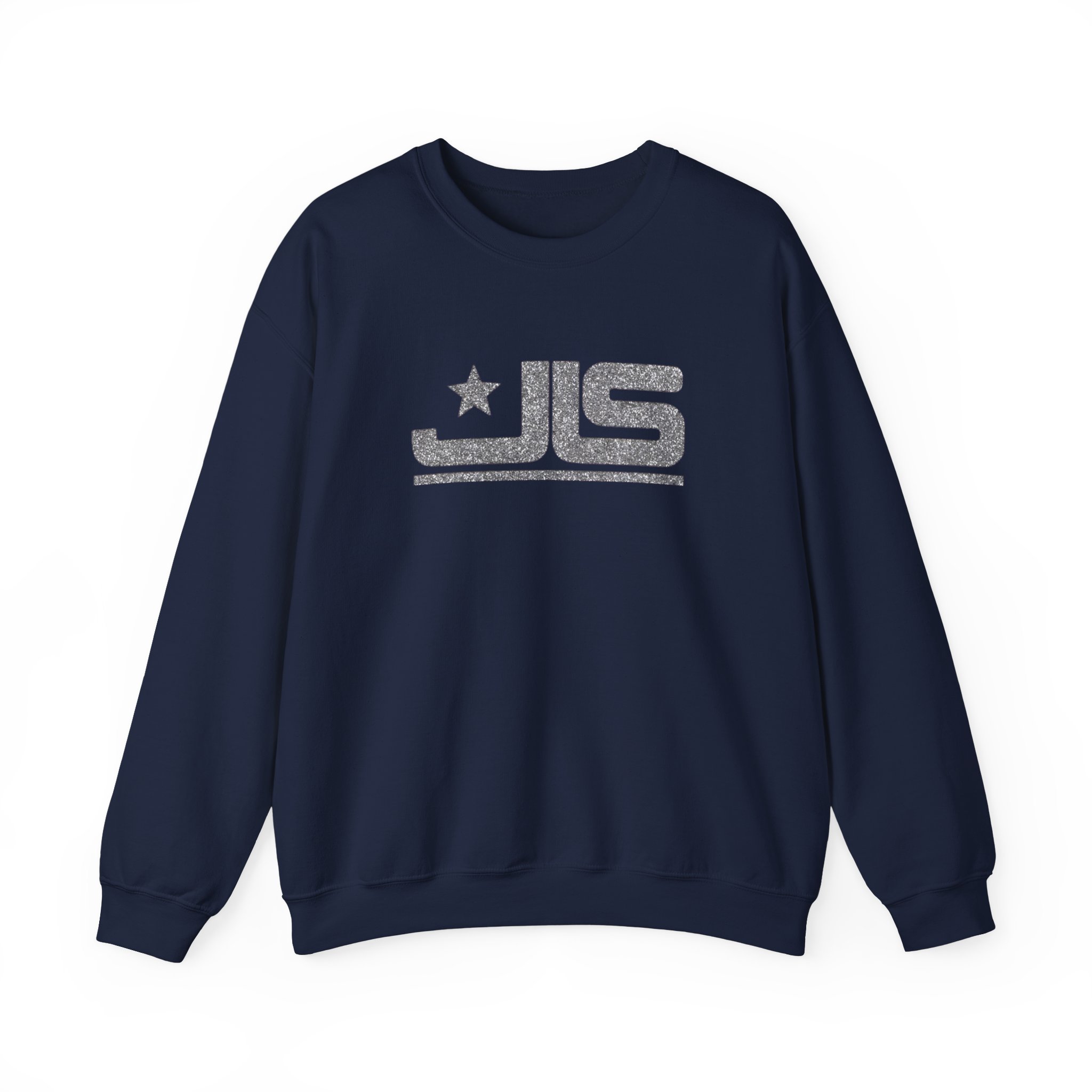 JLS, Everybody Say JLS Glitter Unisex Heavy Blendâ„¢ Crewneck Sweatshirt
