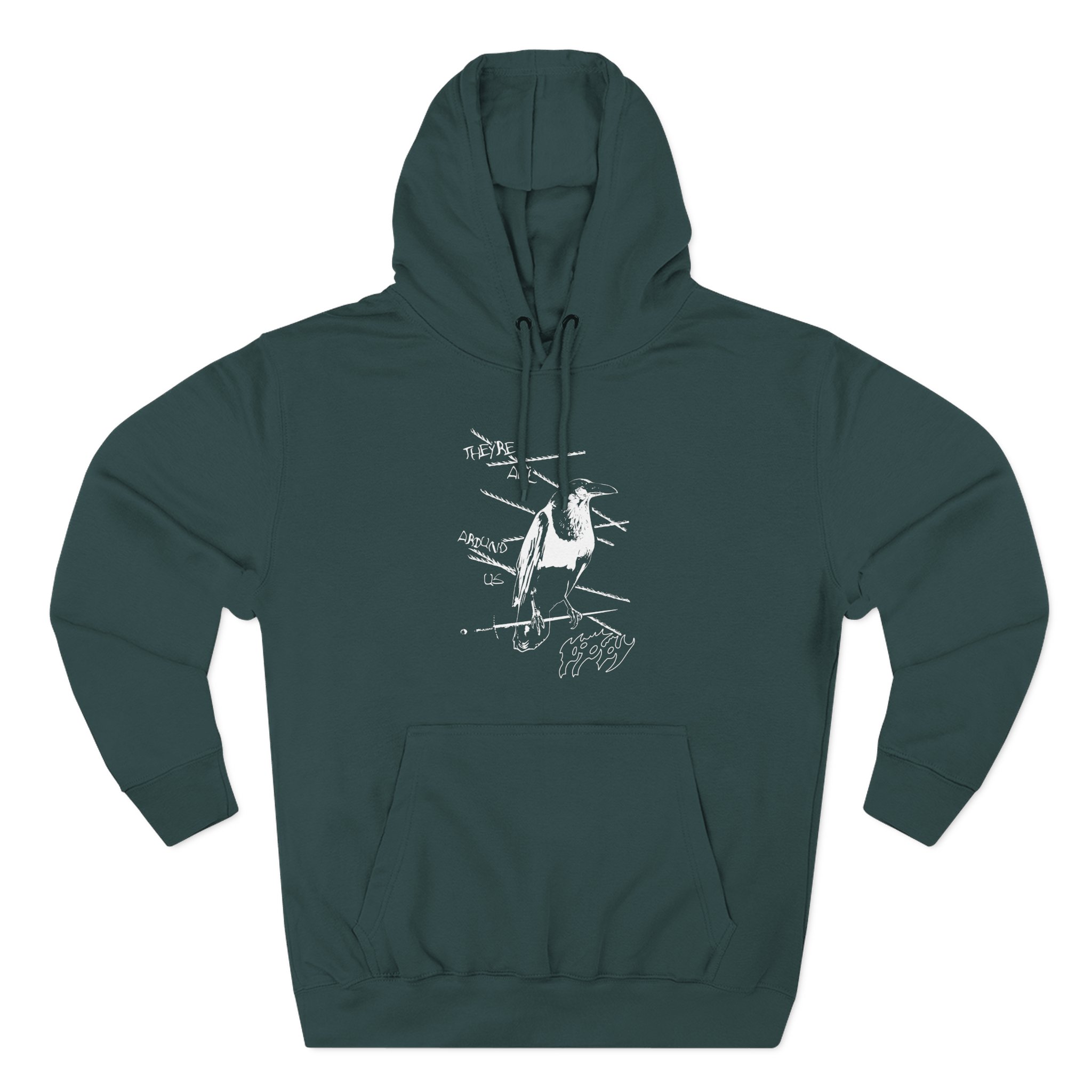 Poppy They're All Around Us Three-Panel Fleece Hoodie