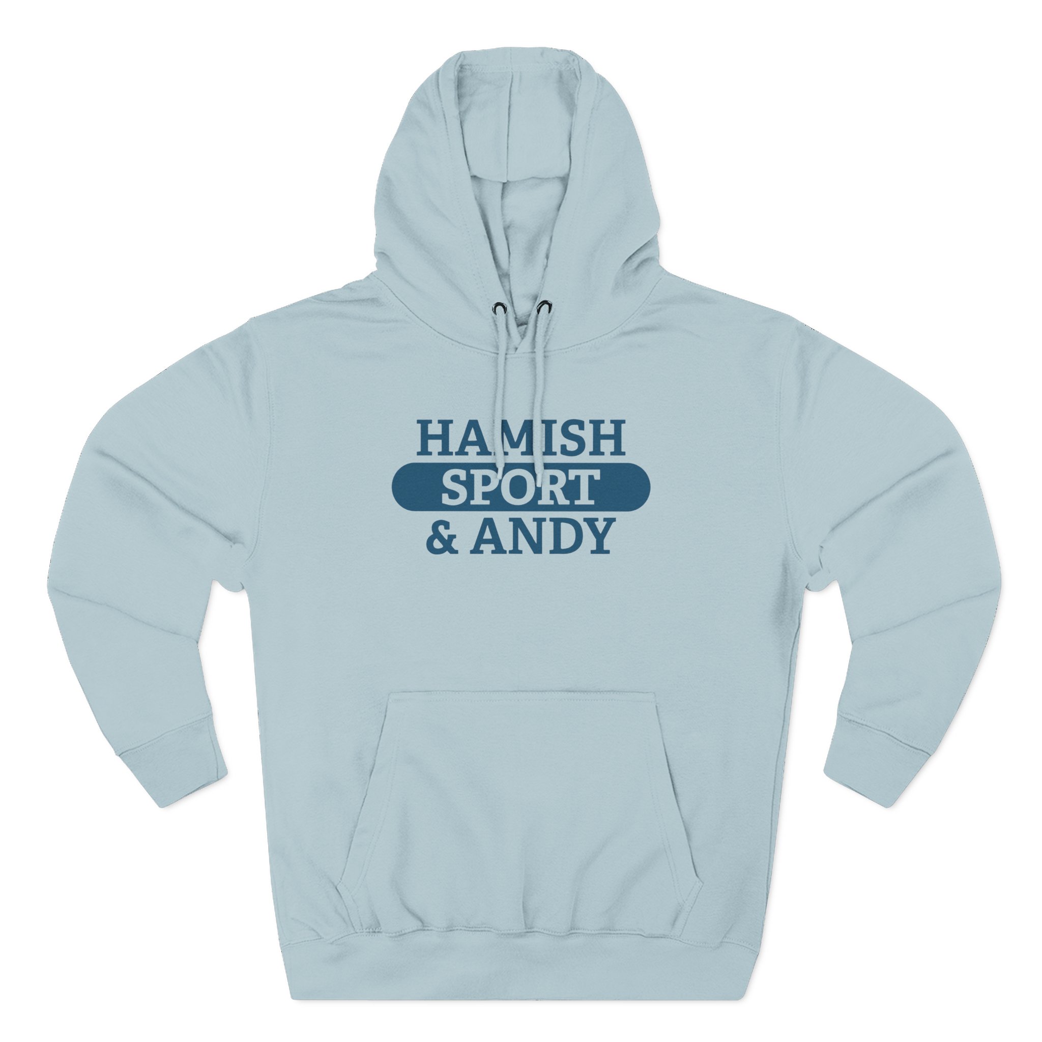 Hamish and Andy Three-Panel Fleece Hoodie