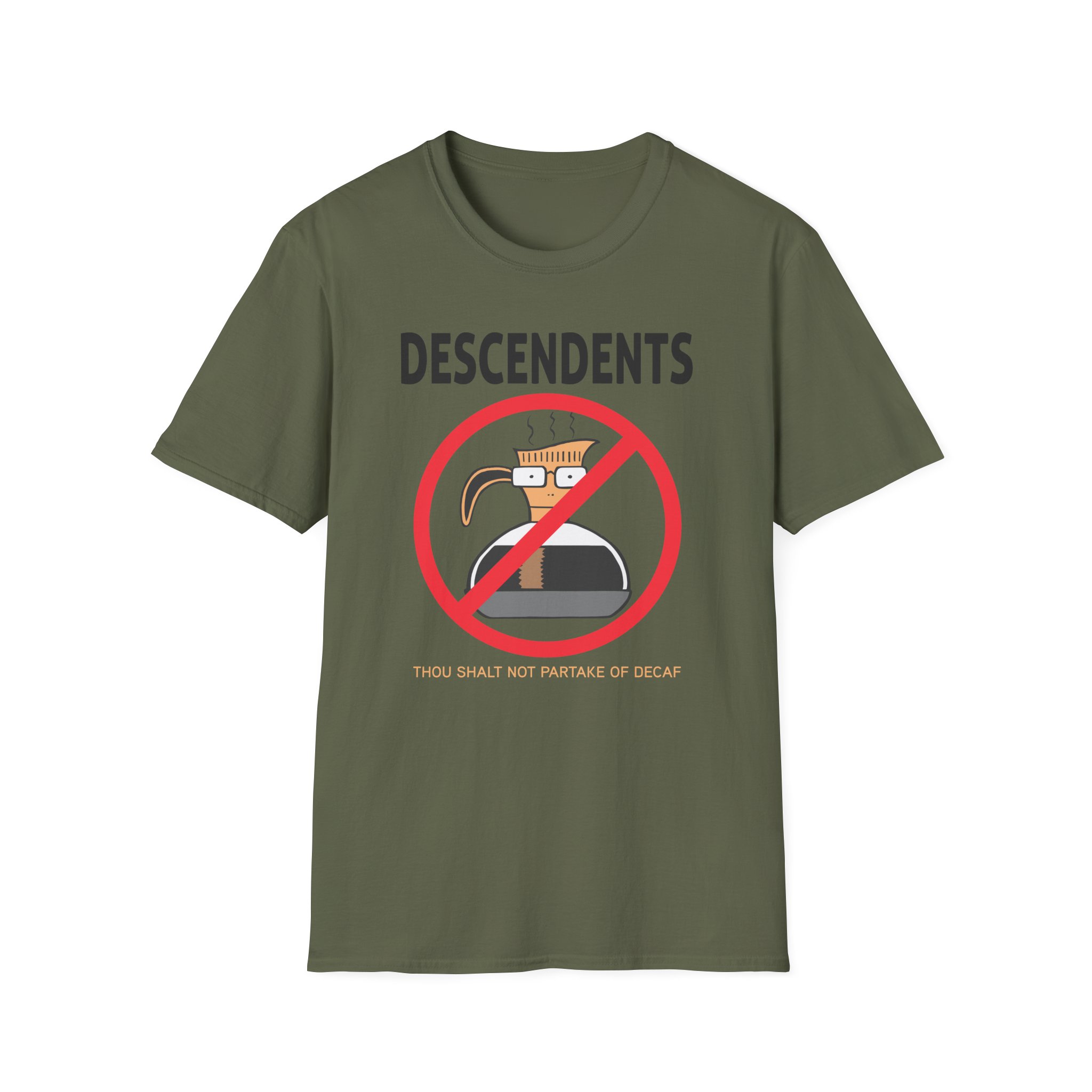 Descendents Decaf Unisex Softstyle T-Shirt