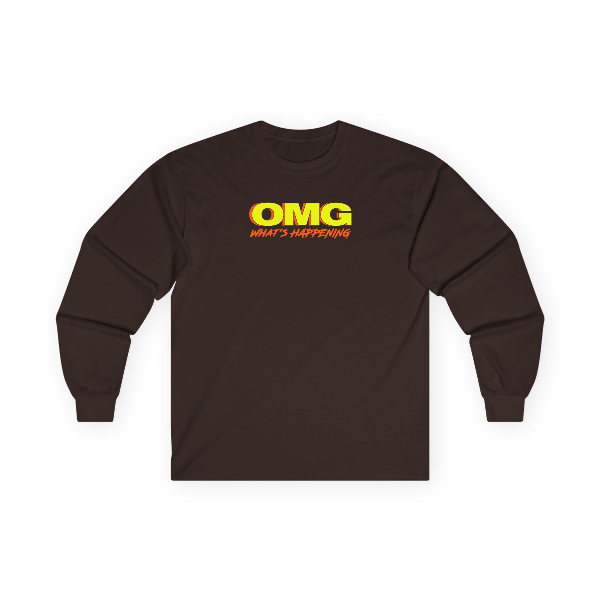 AM OMG Unisex Ultra Cotton Long Sleeve Tee