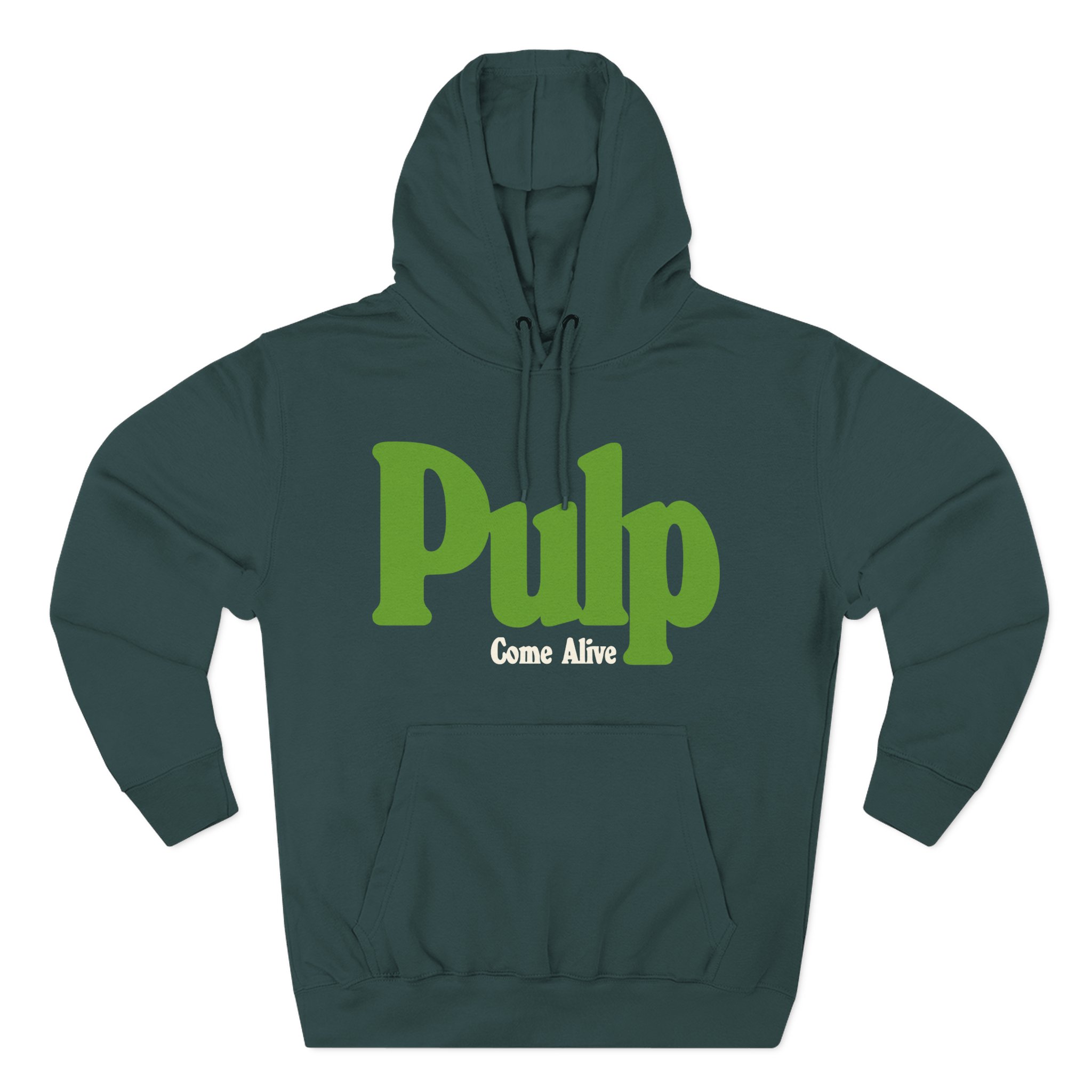 Pulp Come Alive Three-Panel Fleece Hoodie