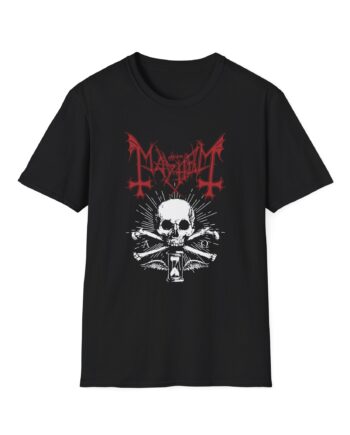 Mayhem Skull Snake Unisex Softstyle T-Shirt