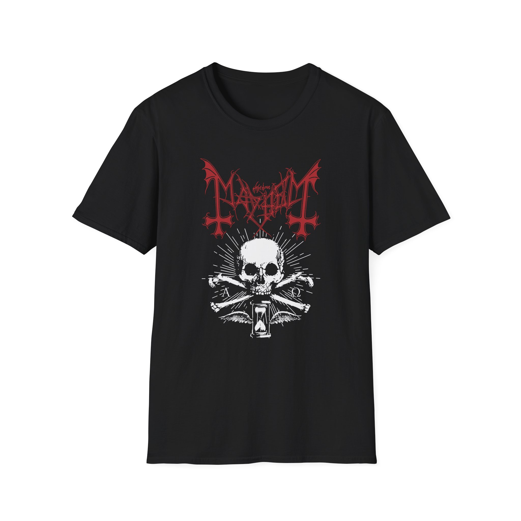 Mayhem Skull Snake Unisex Softstyle T-Shirt