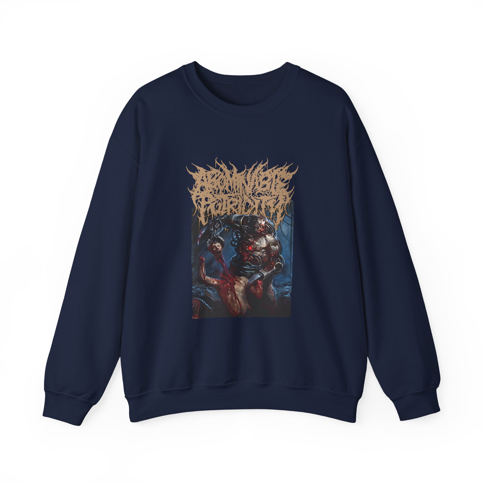 Abominable Putridity Cybernetic Dislimbing Unisex Heavy Blendâ„¢ Crewneck Sweatshirt