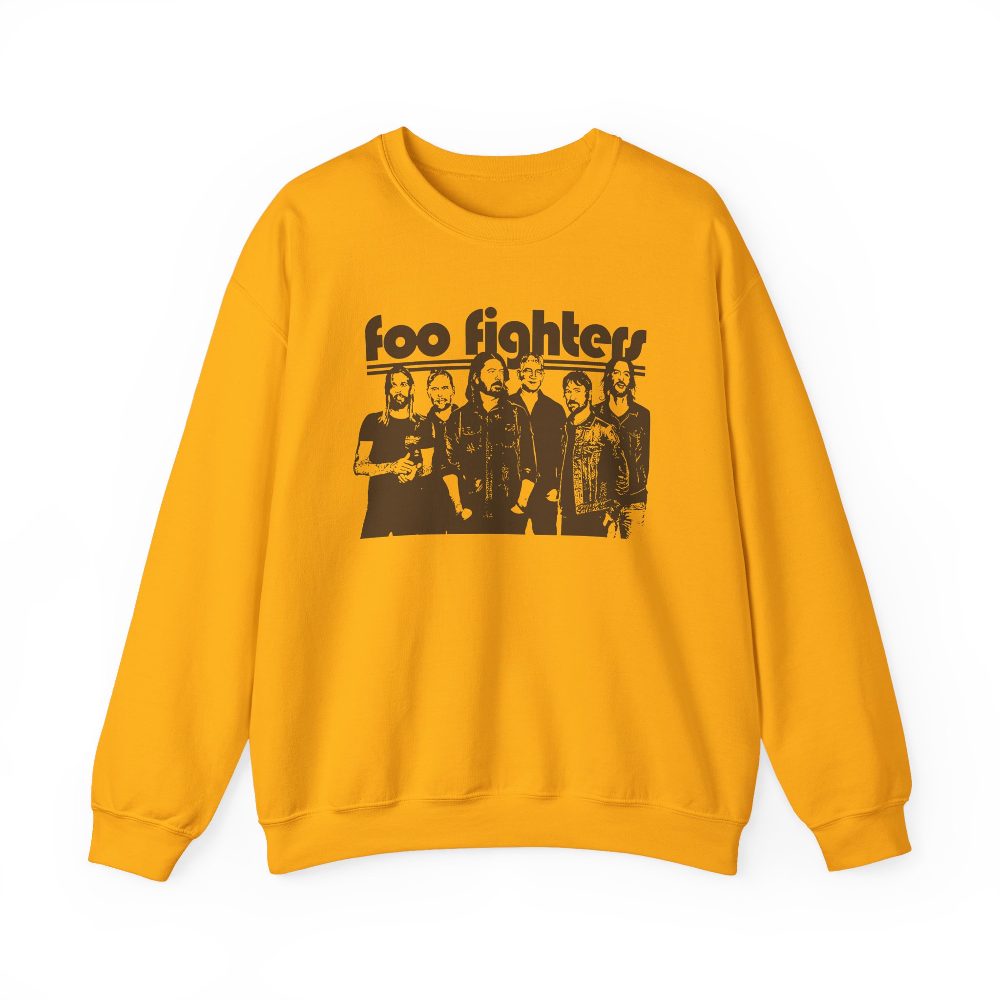 Foo Fighters Retro Vibes Unisex Heavy Blendâ„¢ Crewneck Sweatshirt