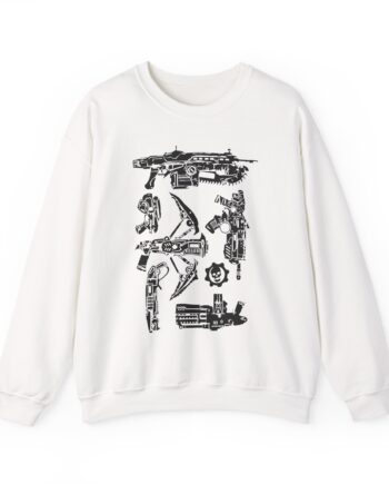 Gears of War Weapon Cover Unisex Heavy Blend™ Crewneck Sweatshirt