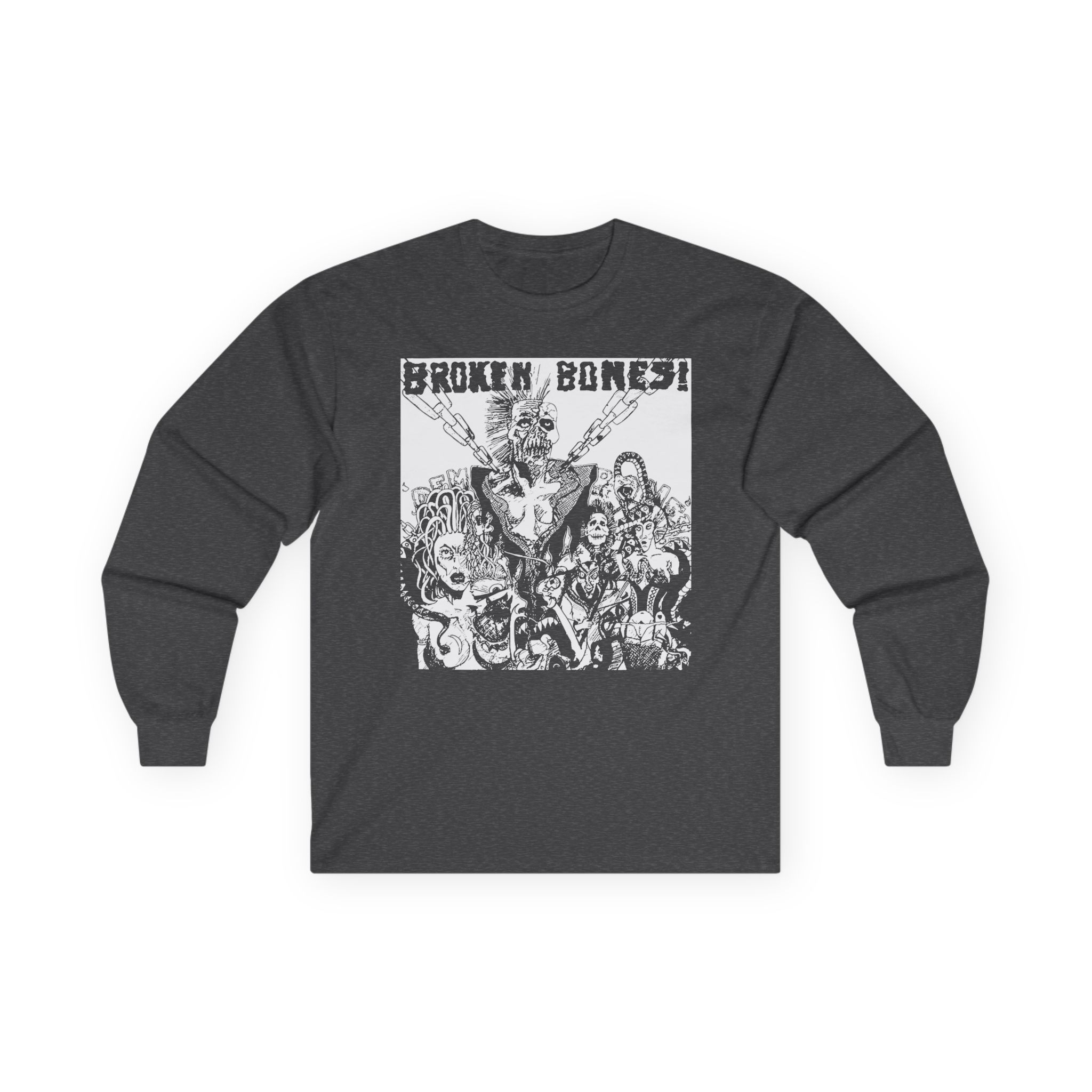 Broken Bones Dem Bones Unisex Ultra Cotton Long Sleeve Tee