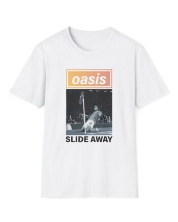 Oasis Man City Slide Away Unisex Softstyle T-Shirt