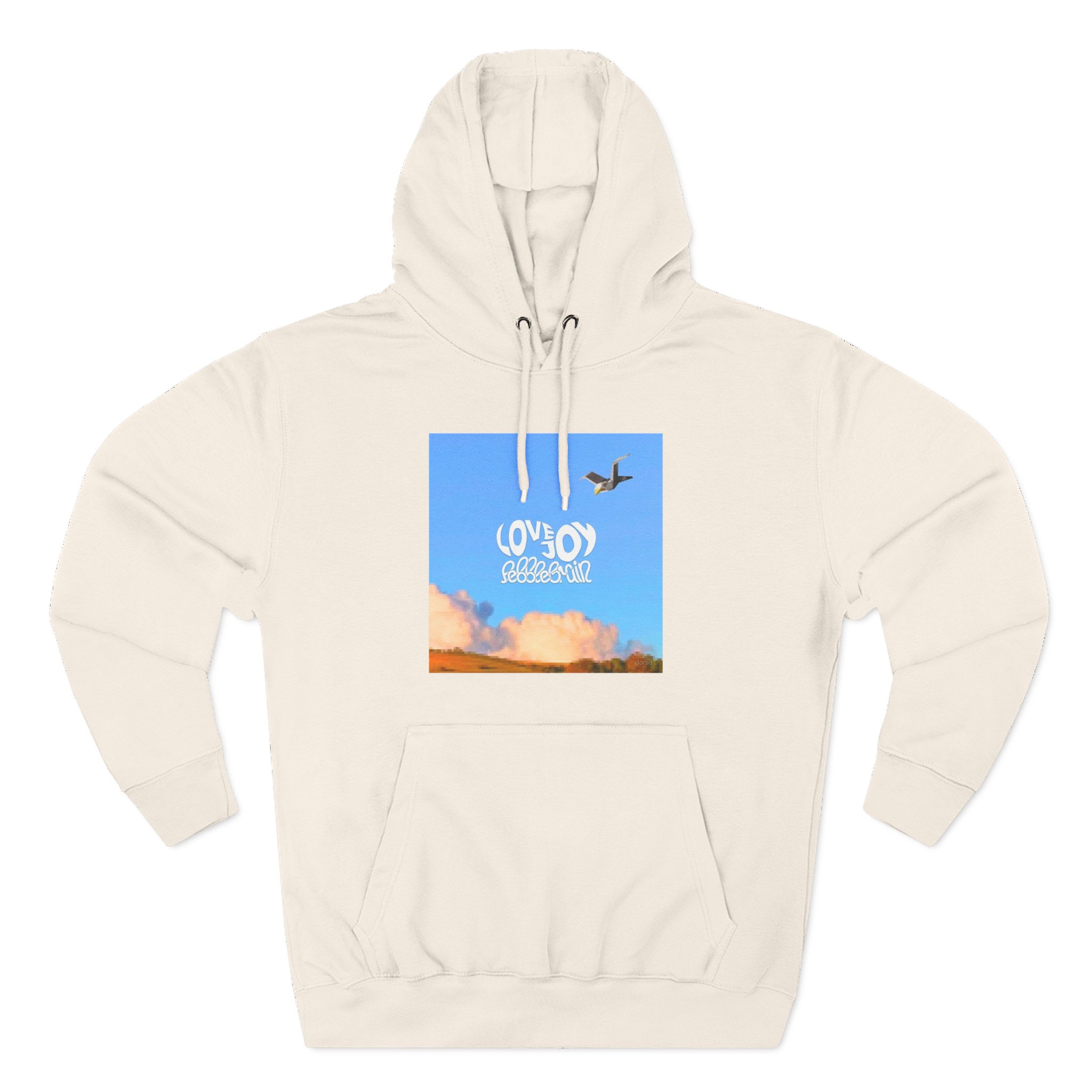 Lovejoy Pebblebrain Three-Panel Fleece Hoodie