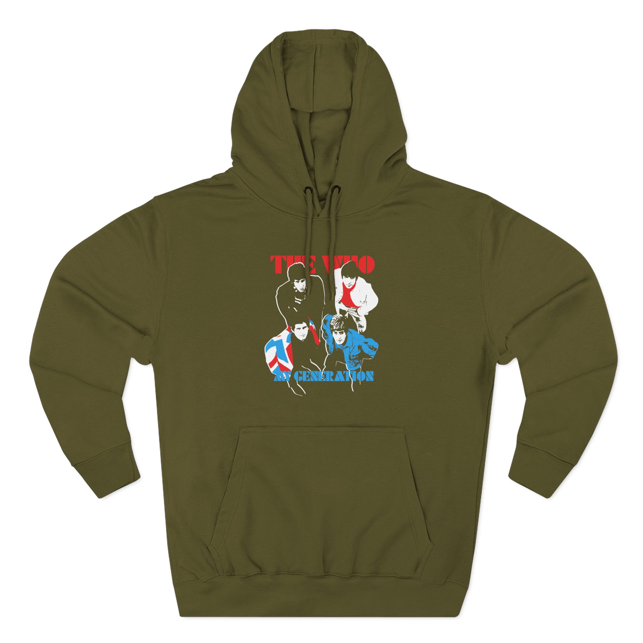 TW My Generation Album Cover Three-Panel Fleece Hoodie