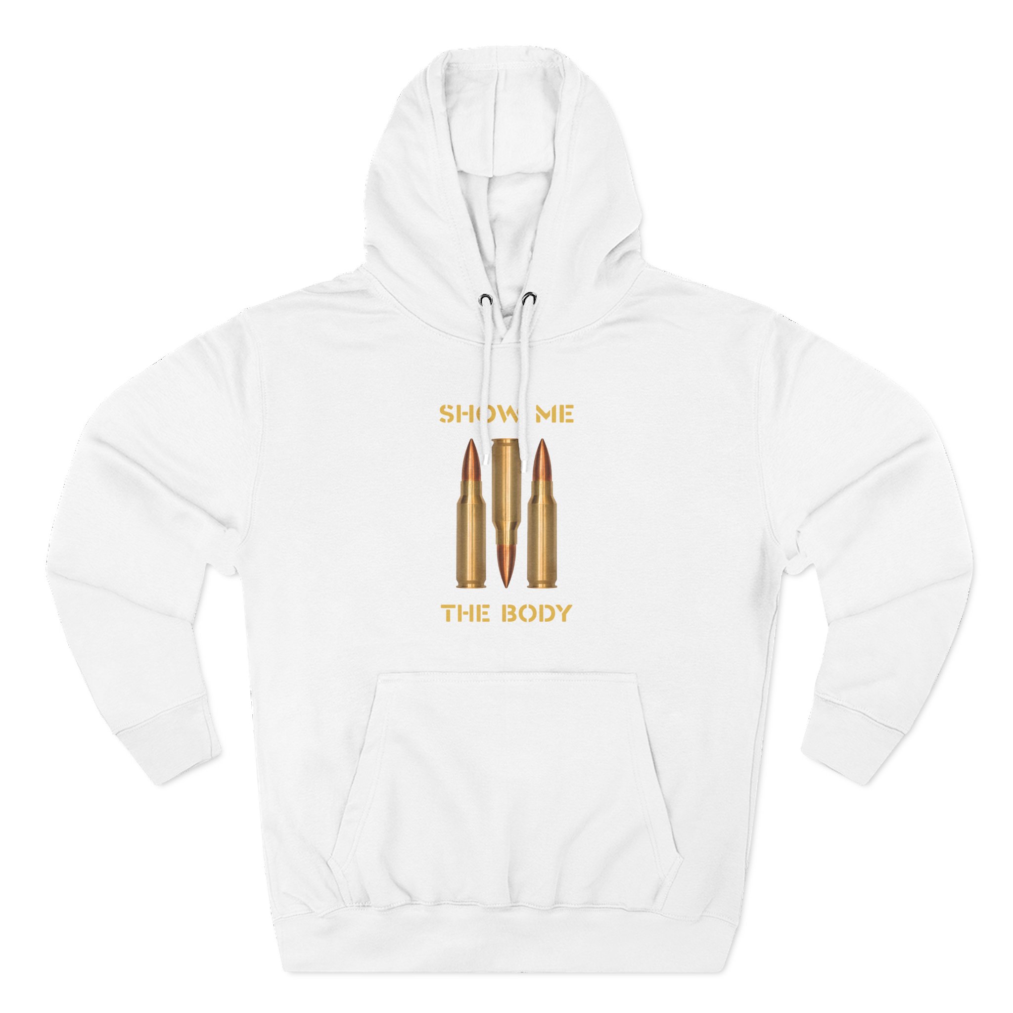 Show Me the Body Bullet Three-Panel Fleece Hoodie