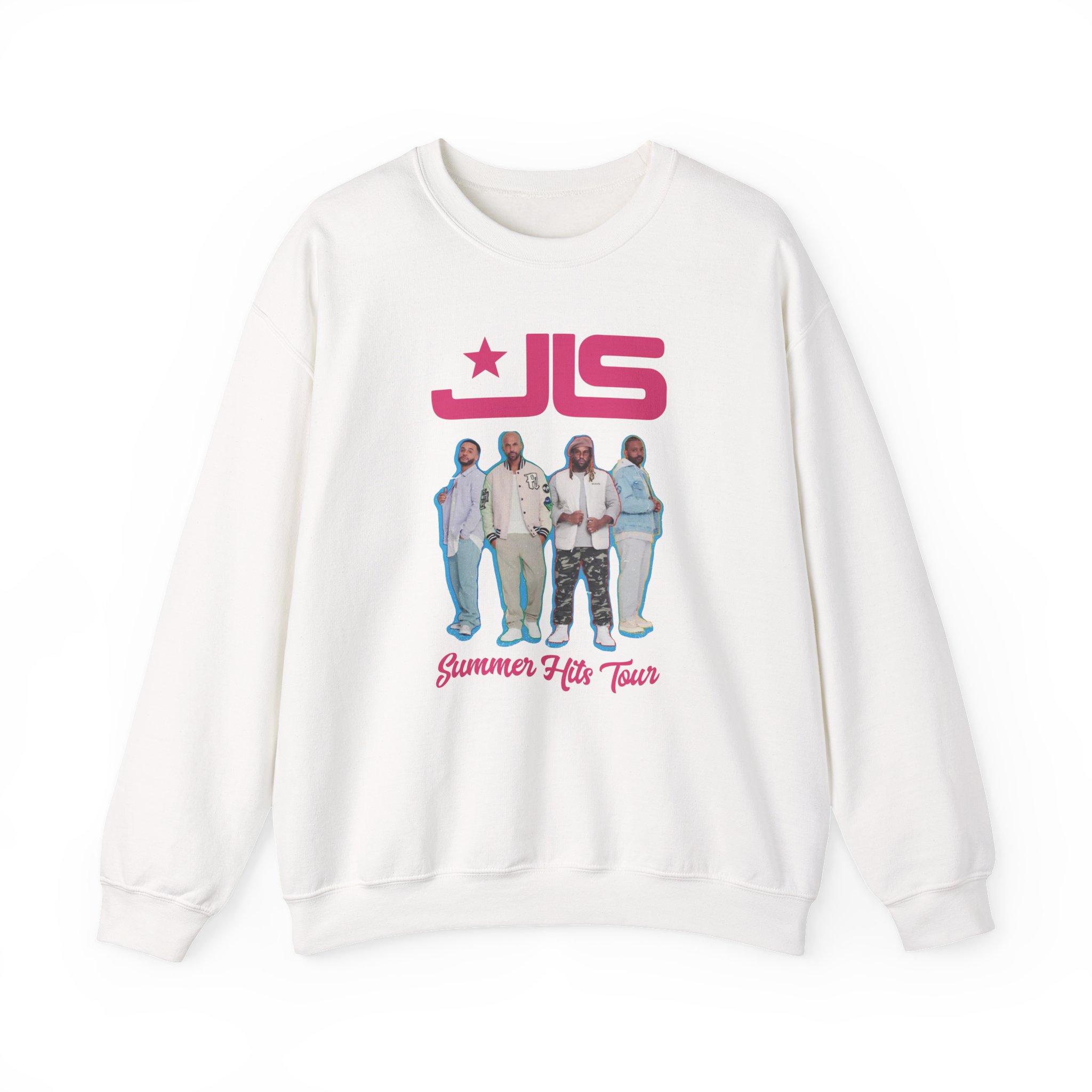 JLS Summer Hits Tour Unisex Heavy Blendâ„¢ Crewneck Sweatshirt