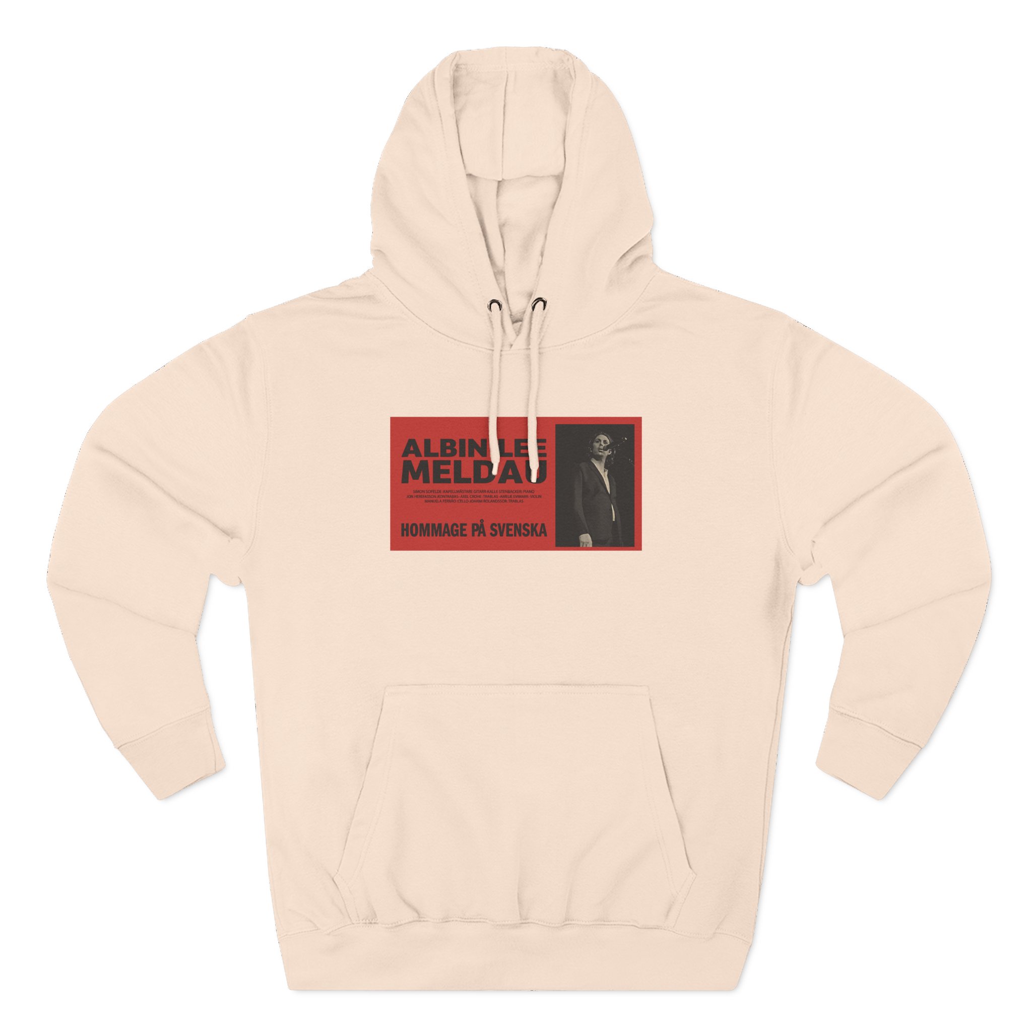 Albin Lee Meldau Hommage På Svenska Three-Panel Fleece Hoodie