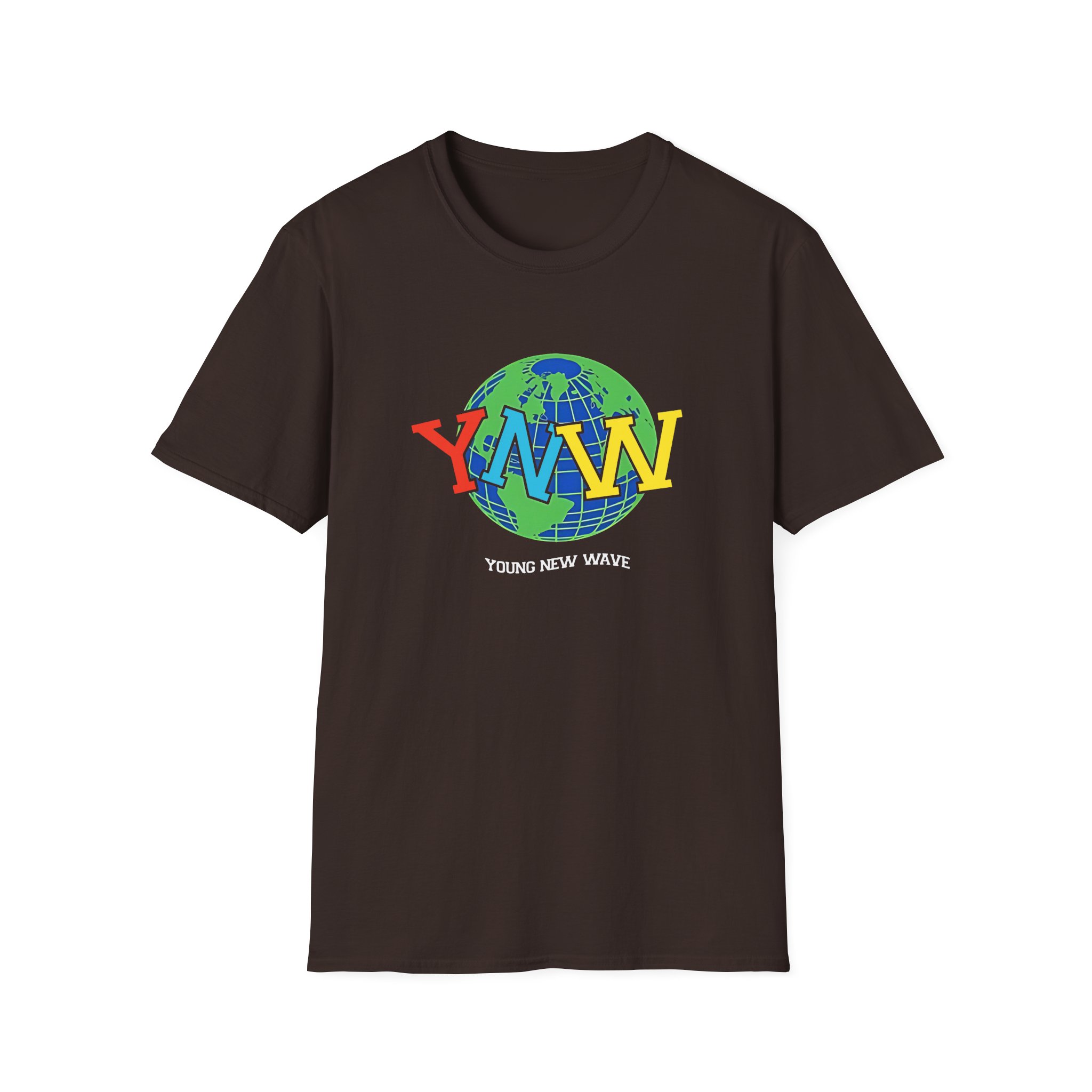YNW Melly globe Unisex Softstyle T-Shirt