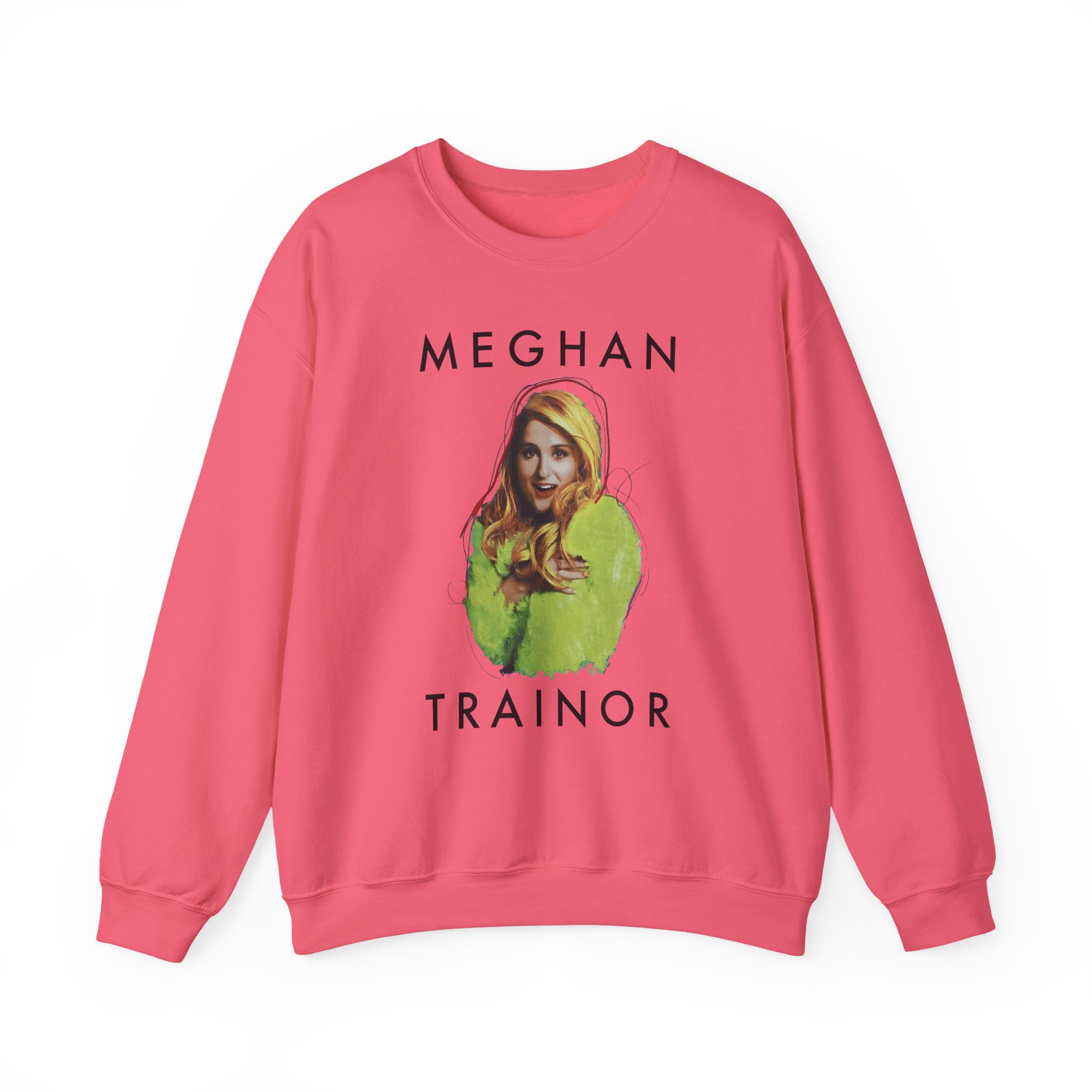 Meghan Trainor Title Pose Girls Unisex Heavy Blendâ„¢ Crewneck Sweatshirt