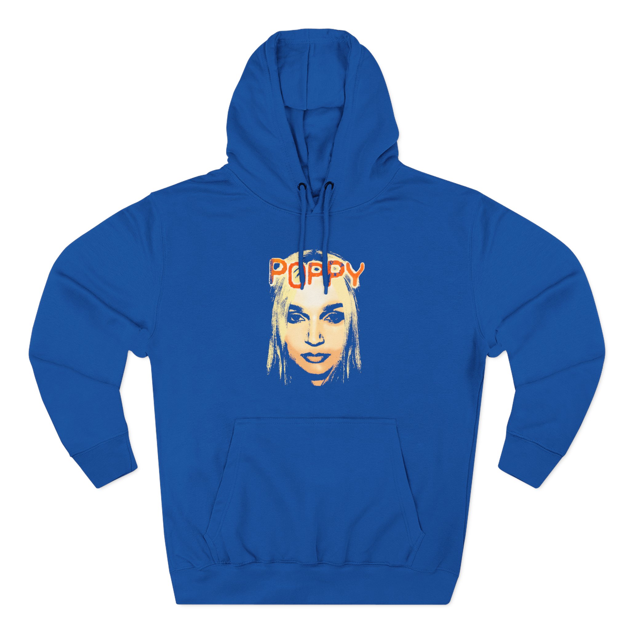 Poppy Demons Three-Panel Fleece Hoodie