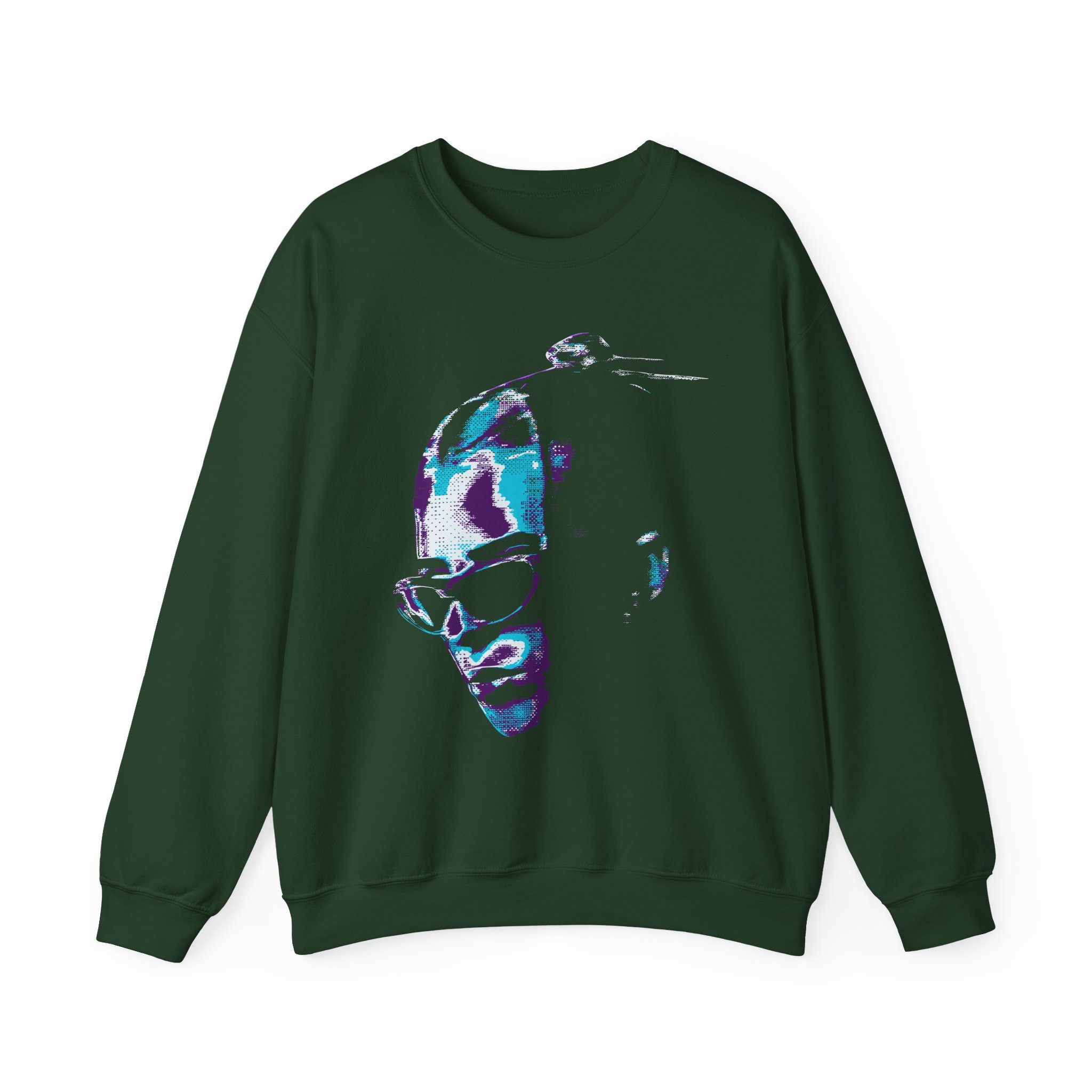 Young Miko Face Unisex Heavy Blendâ„¢ Crewneck Sweatshirt
