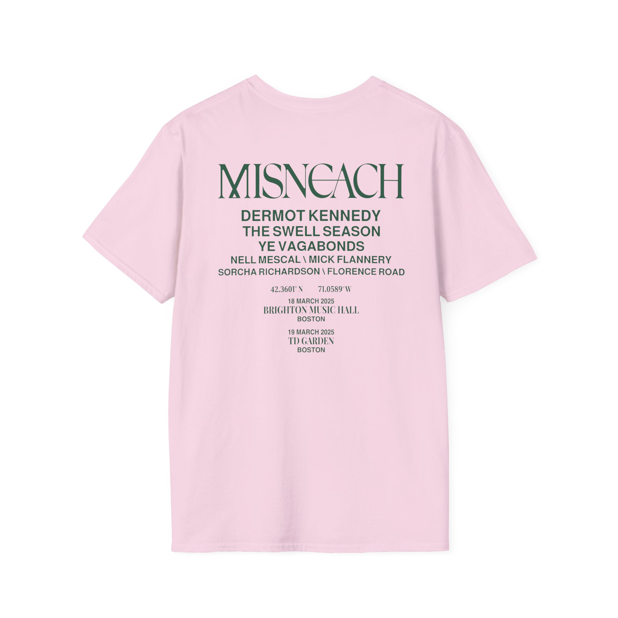 Dermot Kennedy Misneach Festival Event Unisex Softstyle T-Shirt