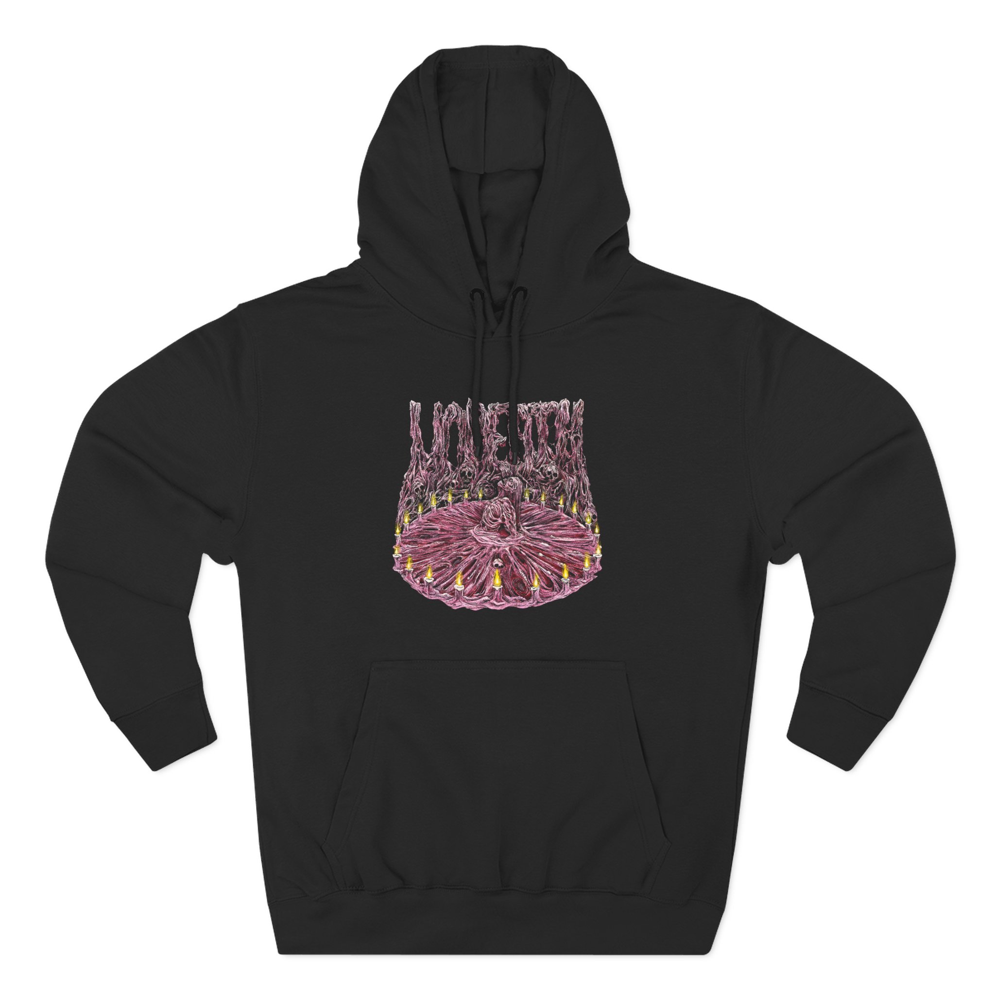 Undeath Seance Three-Panel Fleece Hoodie