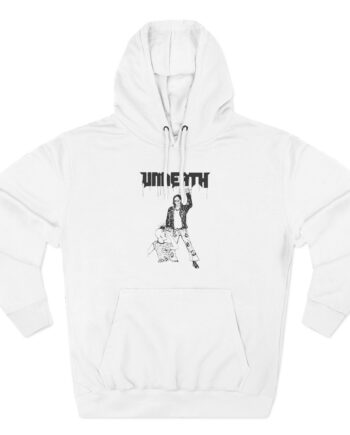 Undeath Biker Three-Panel Fleece Hoodie