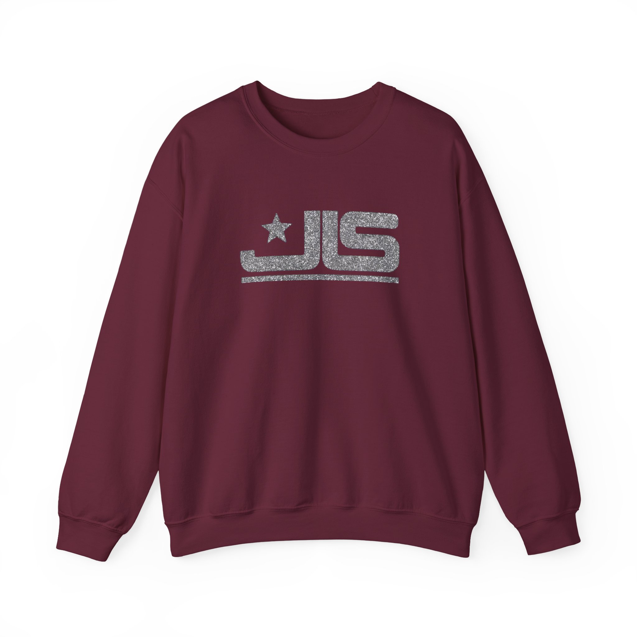 JLS, Everybody Say JLS Glitter Unisex Heavy Blendâ„¢ Crewneck Sweatshirt