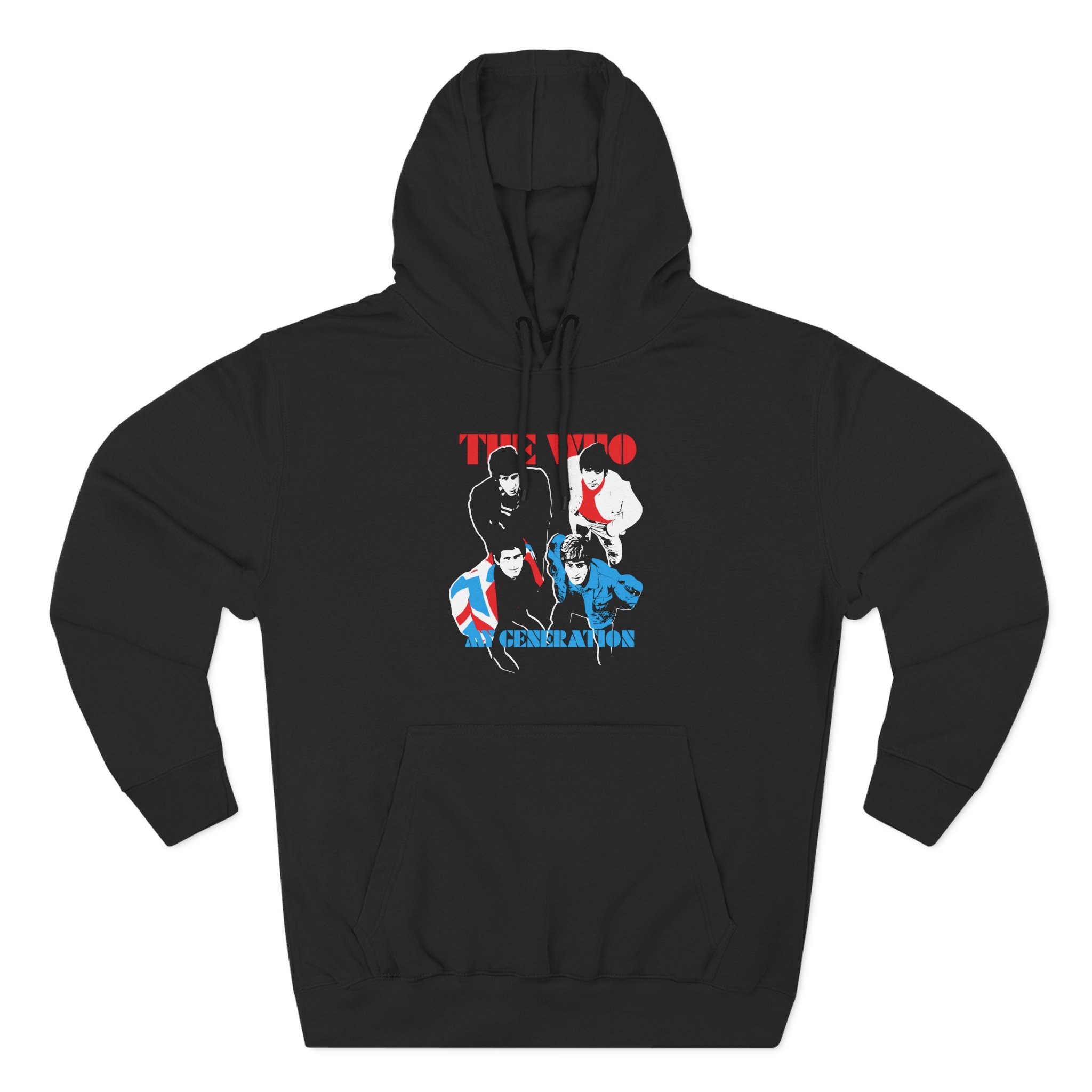 TW My Generation Album Cover Three-Panel Fleece Hoodie