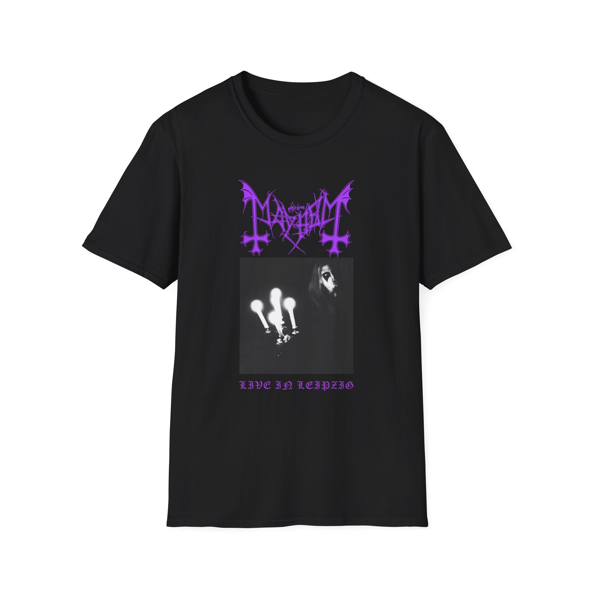 Mayhem Live In Leipzig Unisex Softstyle T-Shirt