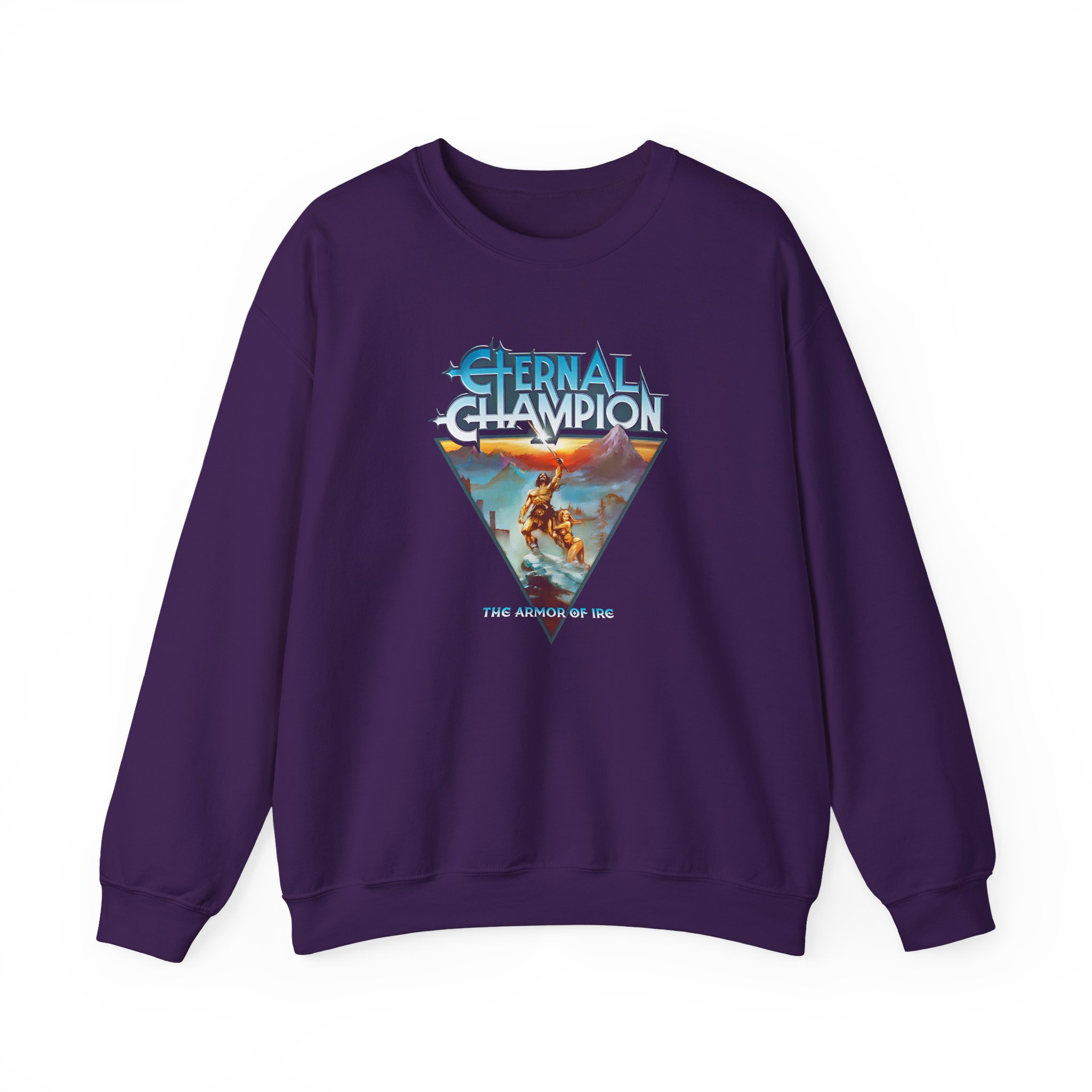 Eternal Champion Triangle Ire Unisex Heavy Blendâ„¢ Crewneck Sweatshirt