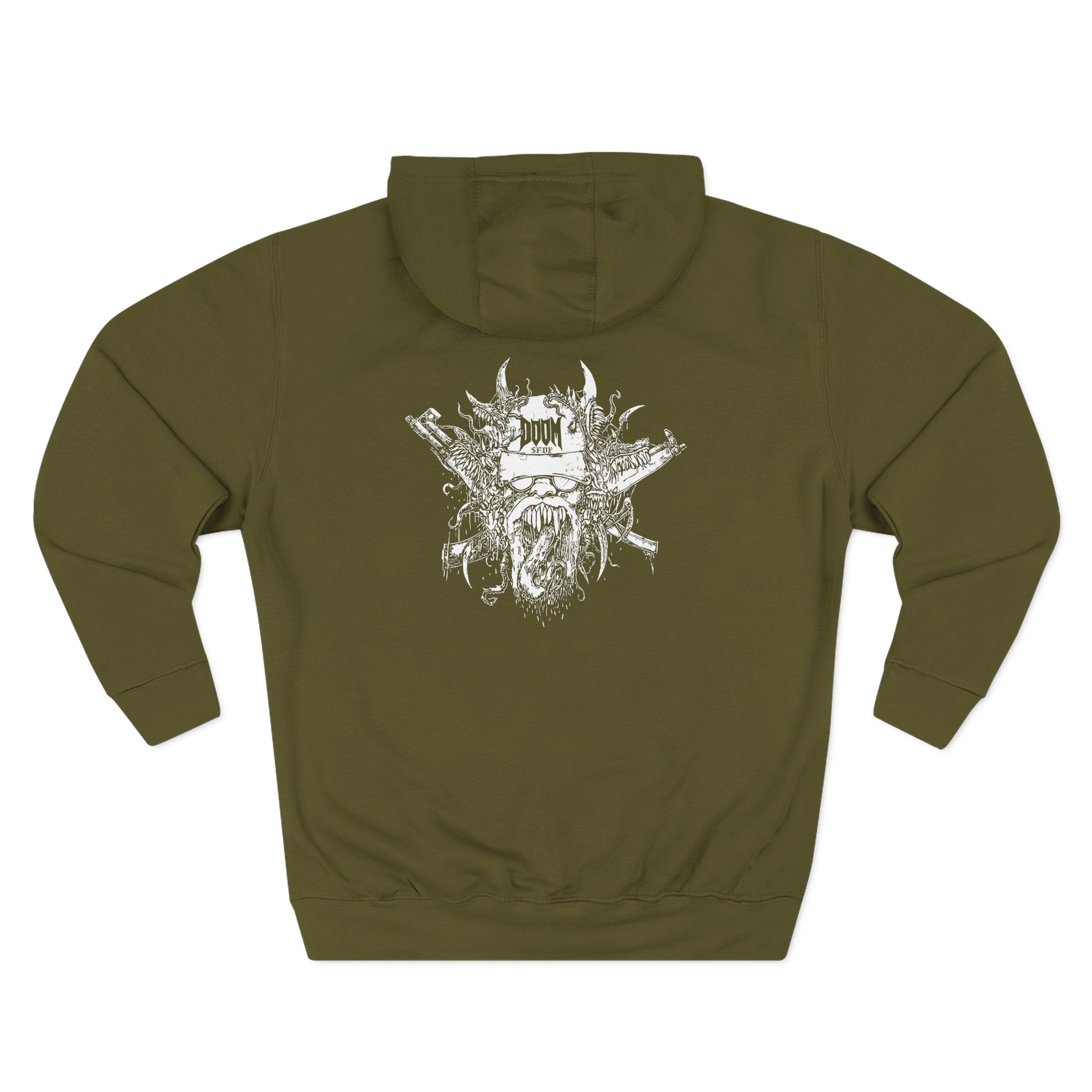 Freddie Dredd Reddie Doomshop Three-Panel Fleece Hoodie