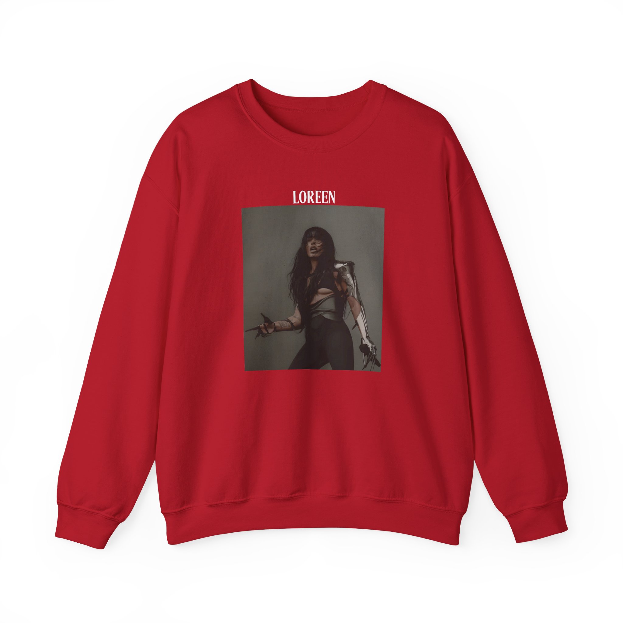 Loreen Photo Unisex Heavy Blendâ„¢ Crewneck Sweatshirt