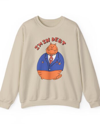 William Osman I'm in Debt Unisex Heavy Blend™ Crewneck Sweatshirt