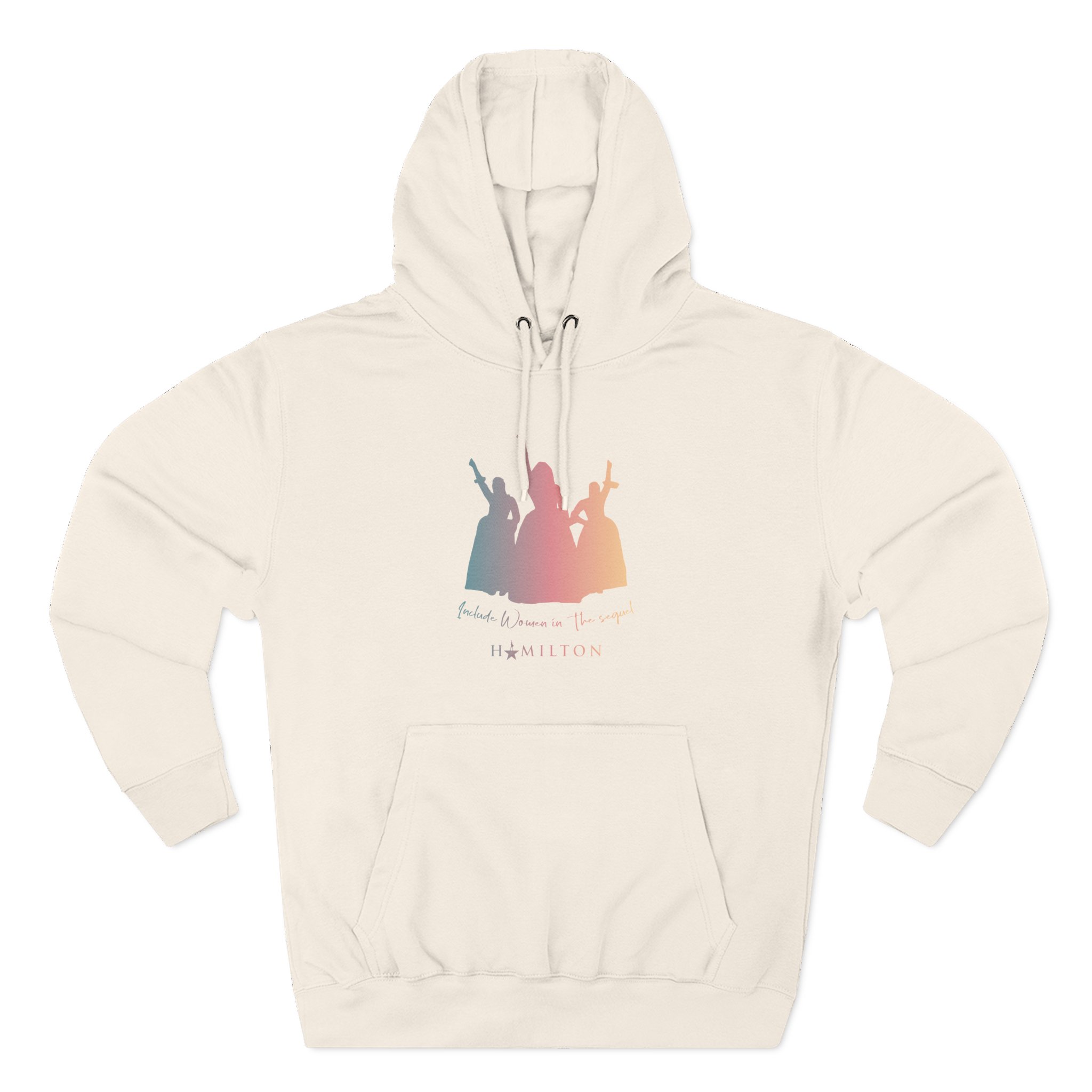 Hamilton Women in the Sequel Three-Panel Fleece Hoodie