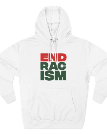 A Tribe Called End Racism Three-Panel Fleece Hoodie
