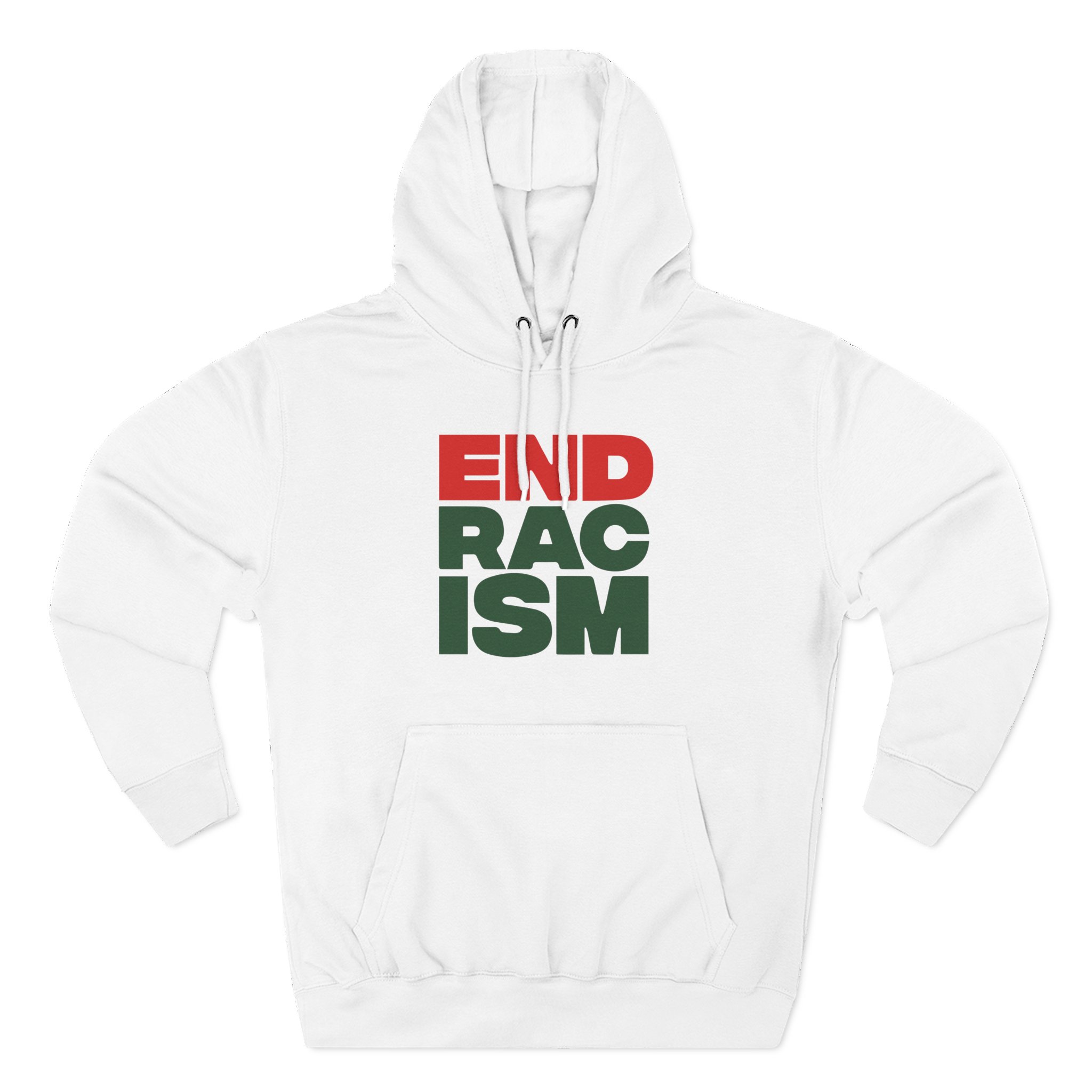 A Tribe Called End Racism Three-Panel Fleece Hoodie