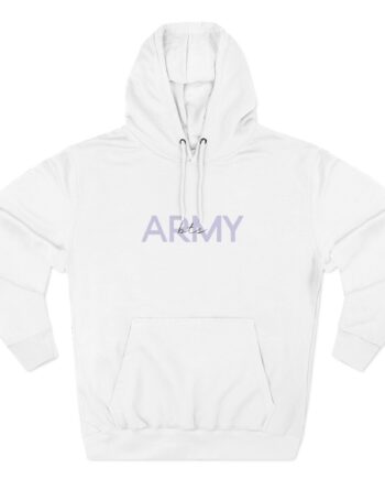 Hybe Bts army Three-Panel Fleece Hoodie