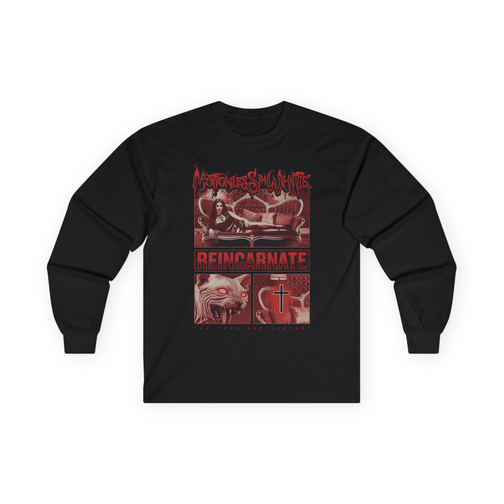 Motionless in White Evil Eyes Unisex Ultra Cotton Long Sleeve Tee