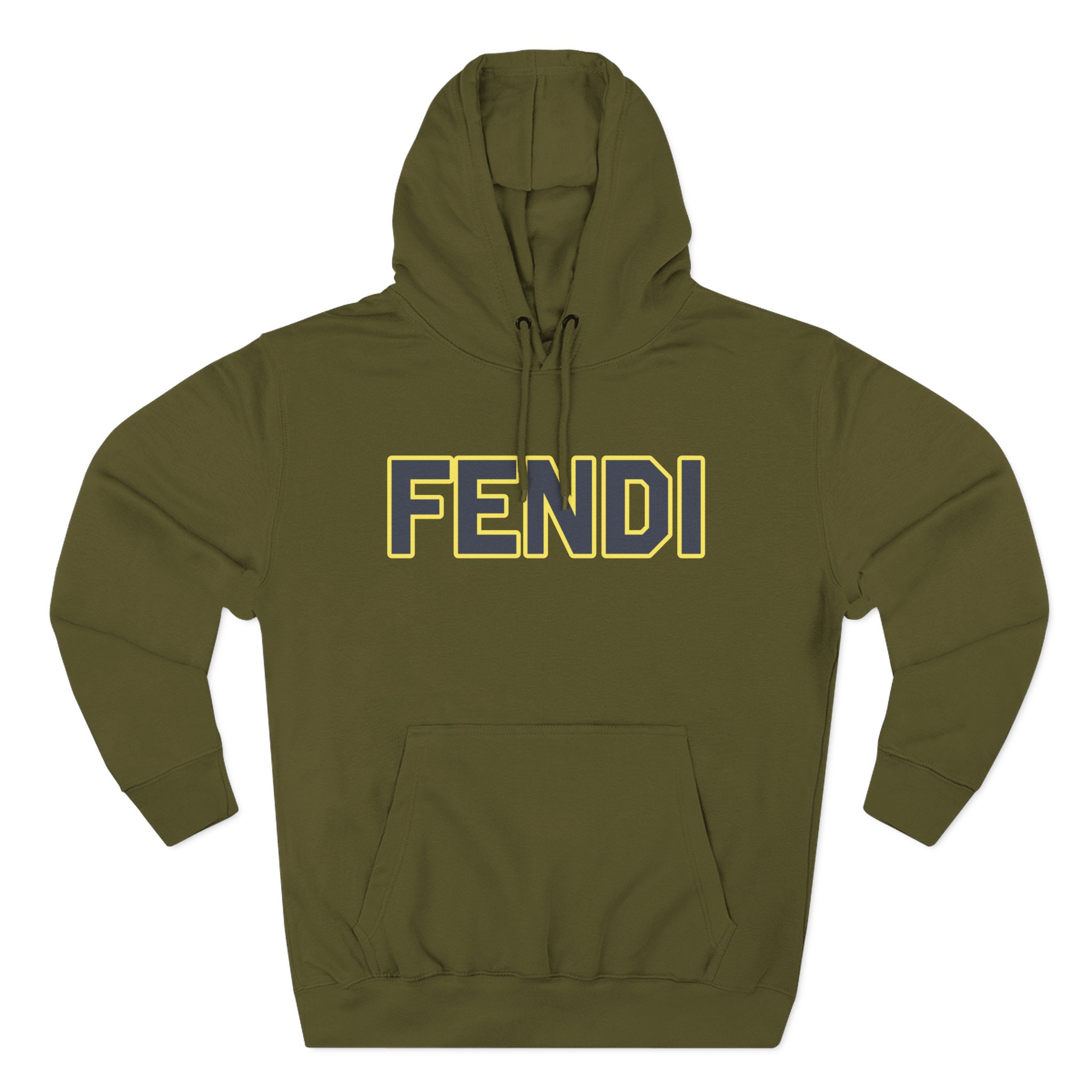 Mula B Fendi Three-Panel Fleece Hoodie