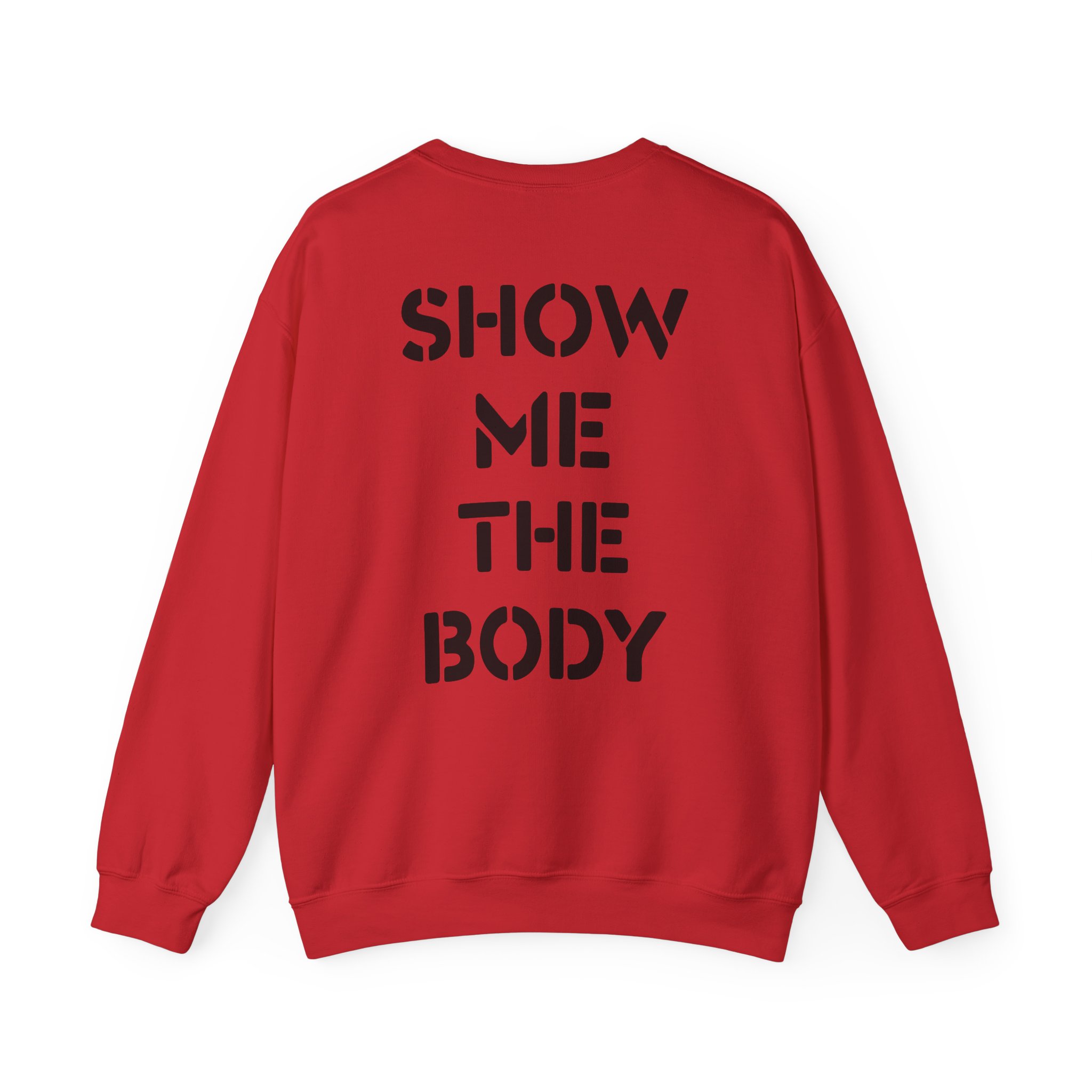 Show Me the Body Boot Unisex Heavy Blendâ„¢ Crewneck Sweatshirt