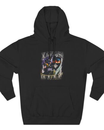 Xavier Wulf Three-Panel Fleece Hoodie