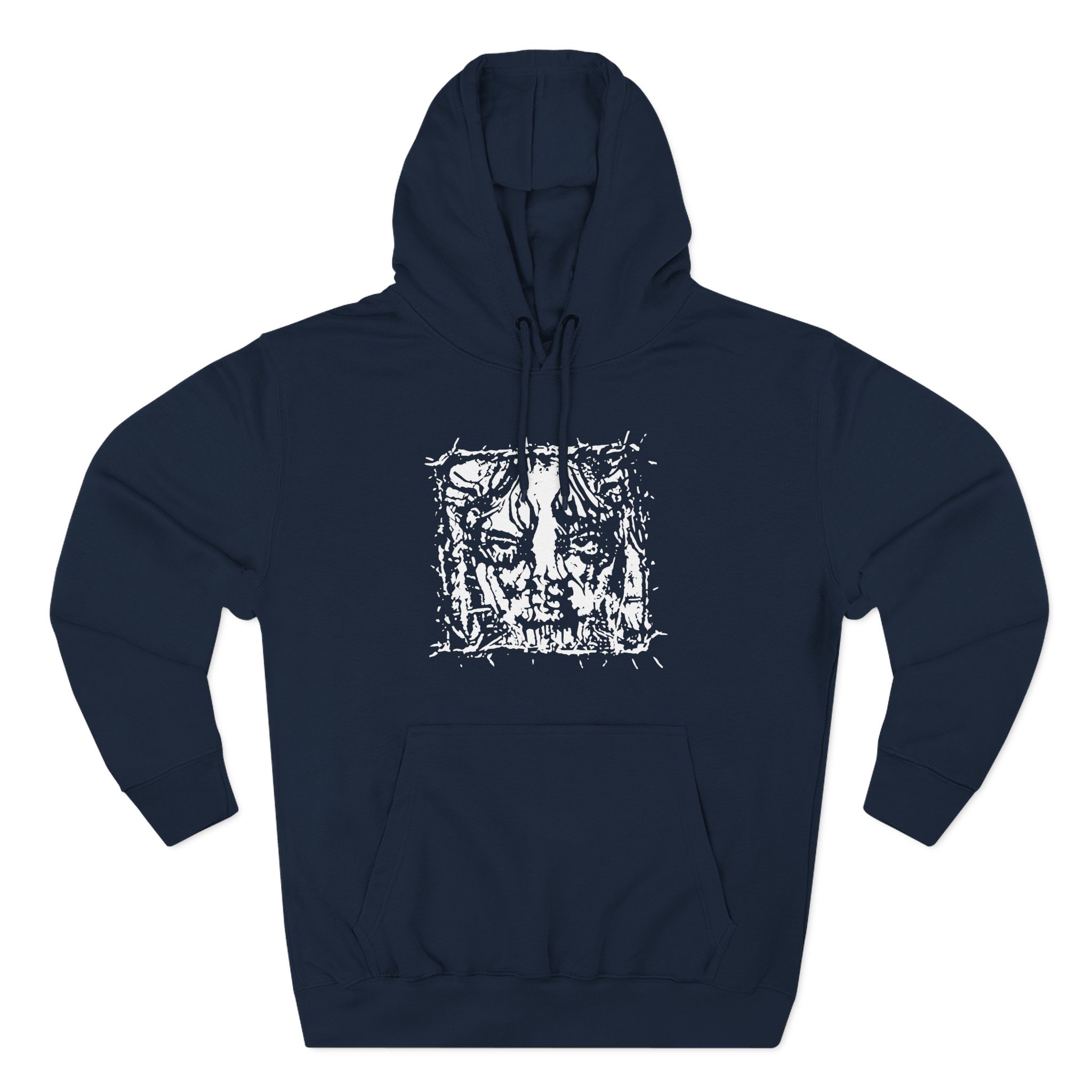 Poppy Disagree Three-Panel Fleece Hoodie