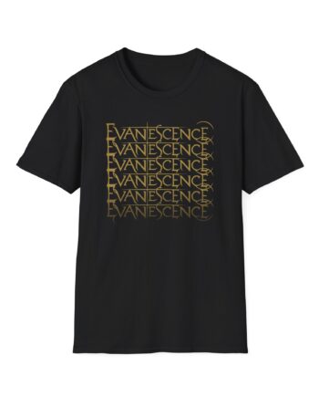 Evanescence Repeat Logo Unisex Softstyle T-Shirt