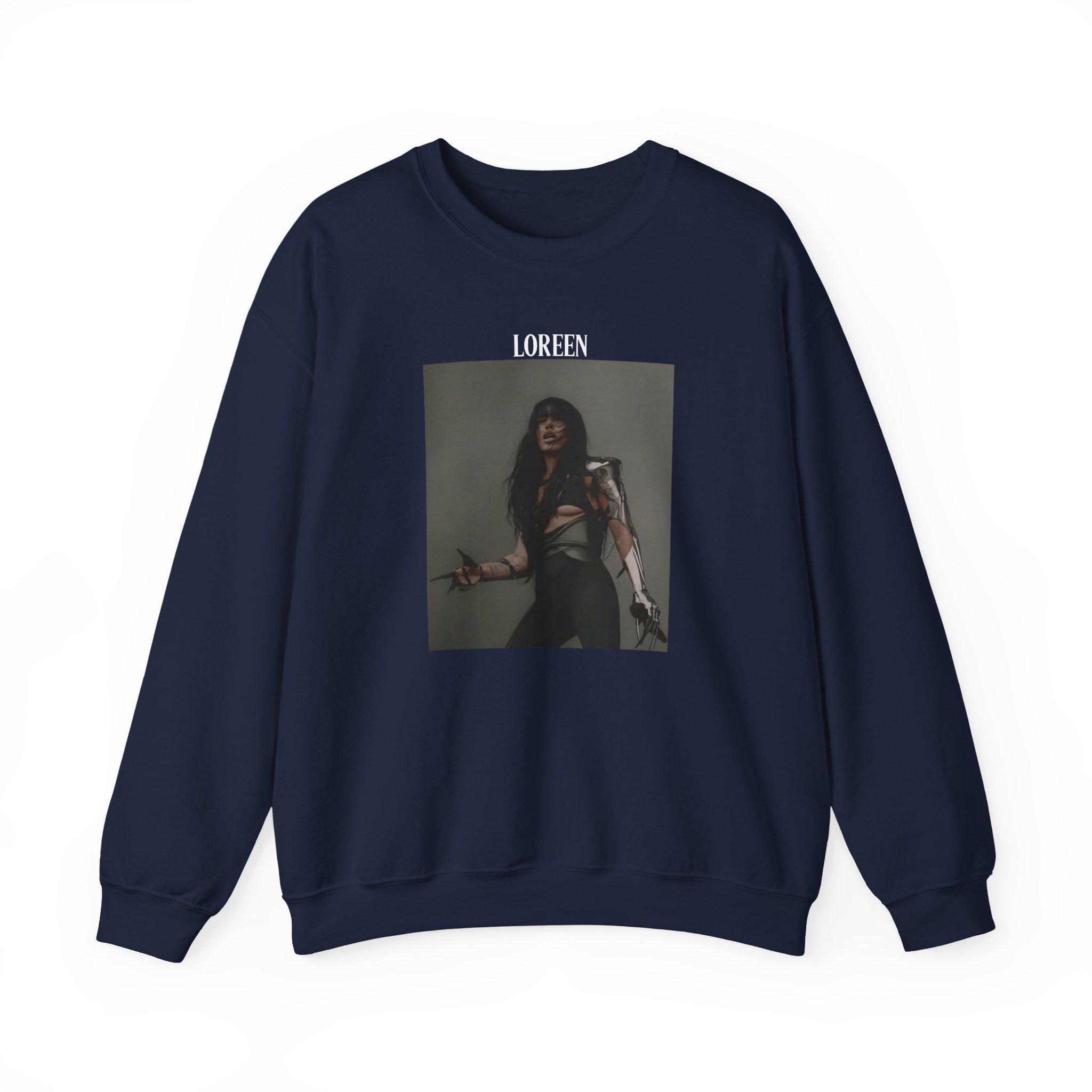 Loreen Photo Unisex Heavy Blendâ„¢ Crewneck Sweatshirt