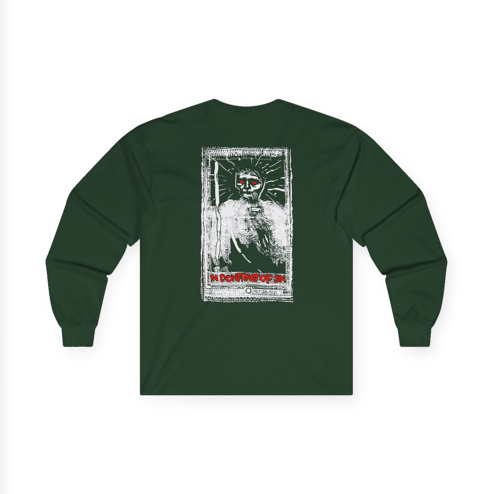 Integrity In Contrast Unisex Ultra Cotton Long Sleeve Tee