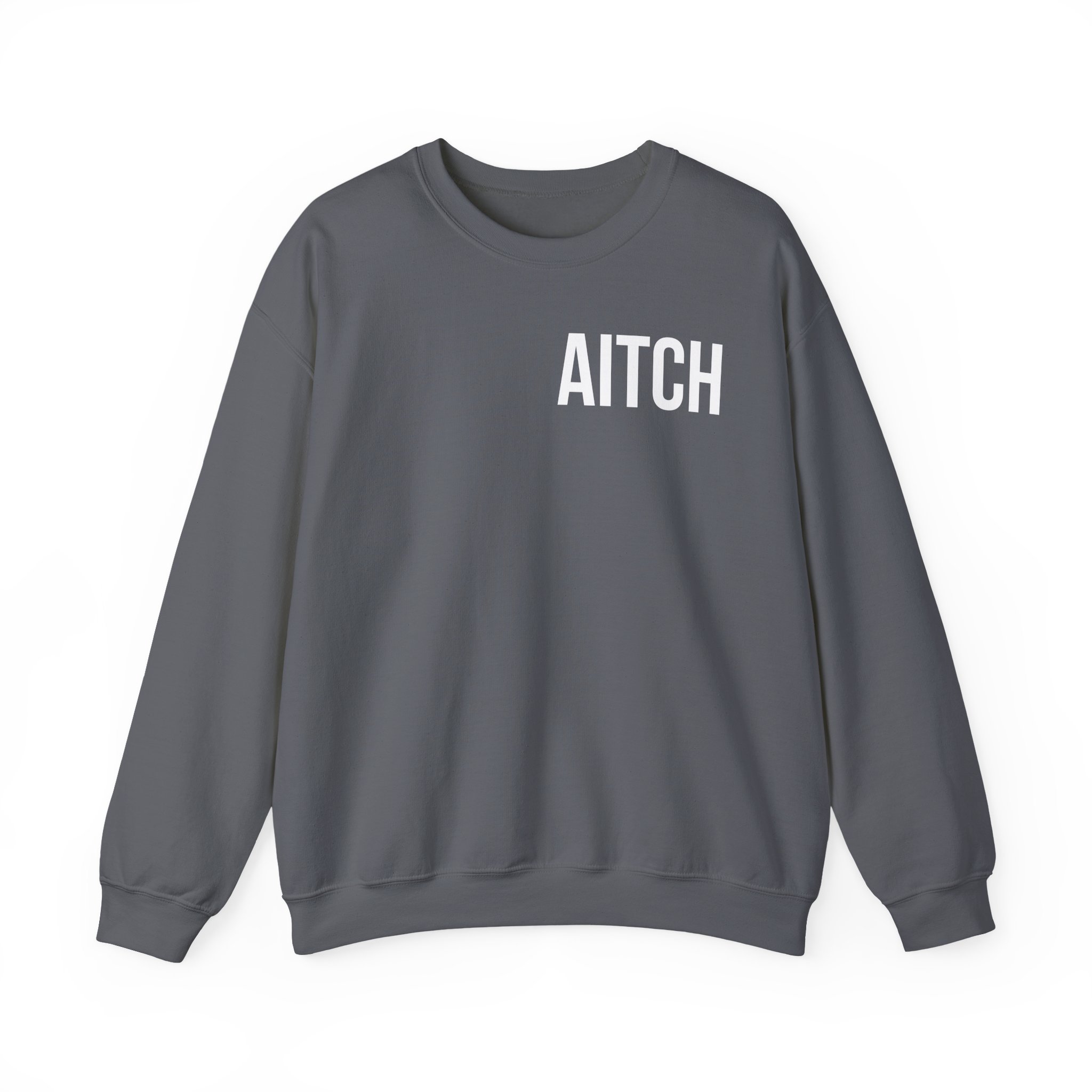 Aitch Pocket Logo Unisex Heavy Blendâ„¢ Crewneck Sweatshirt