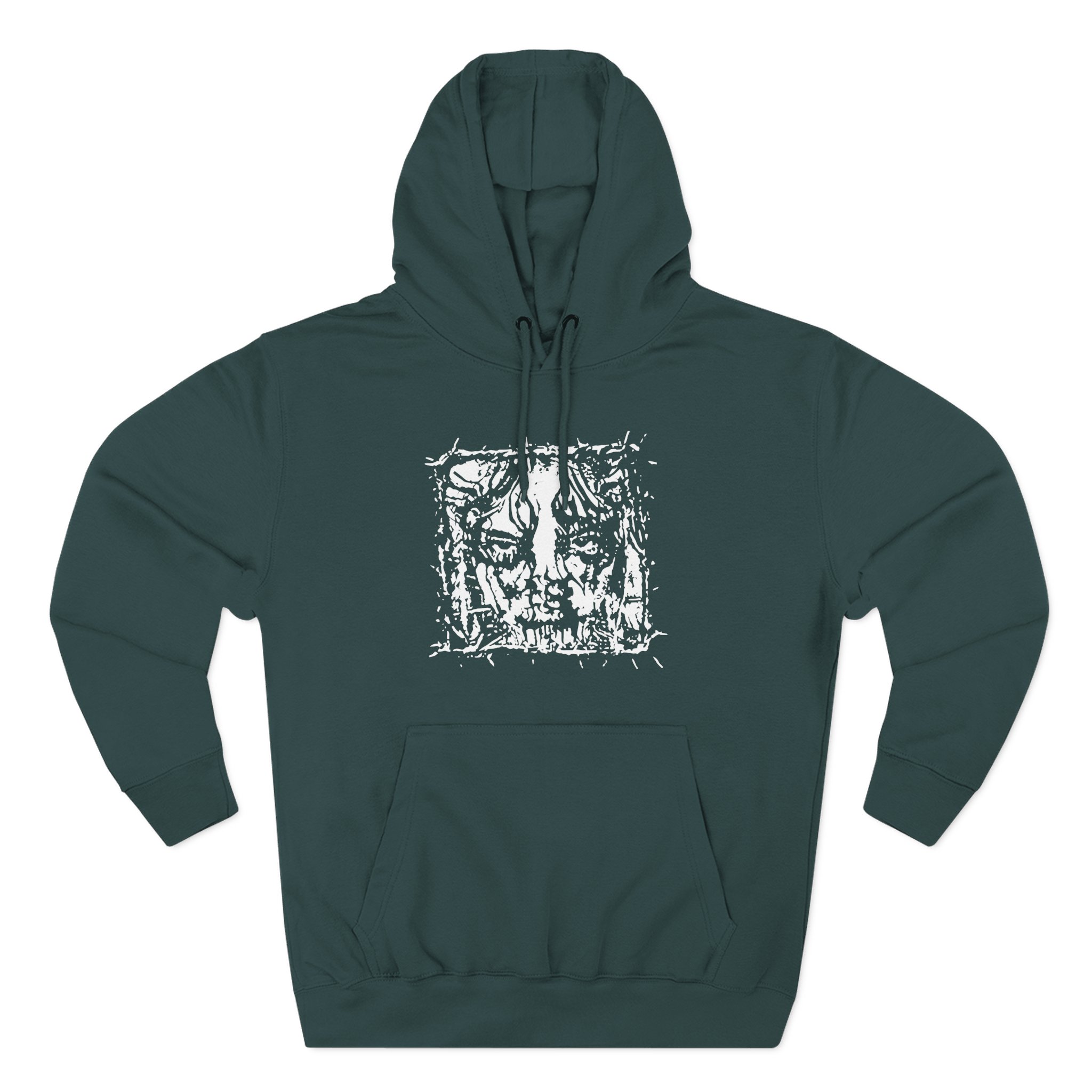 Poppy Disagree Three-Panel Fleece Hoodie